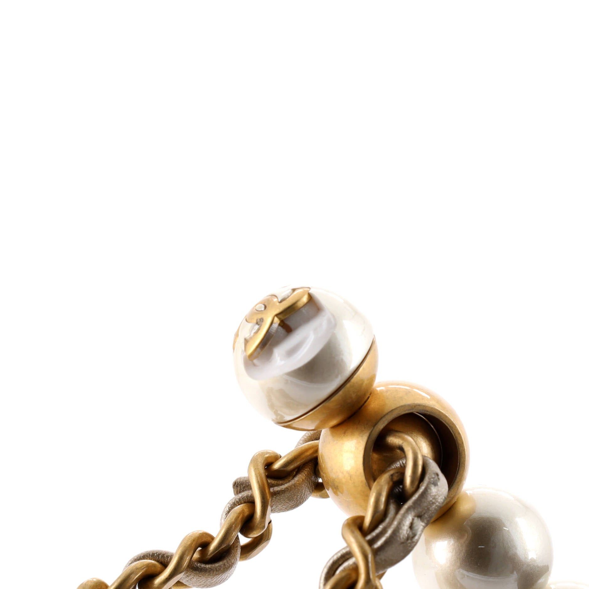 Chanel Chic Pearls Handle Flap Bag Size ONE SIZE - 6 Thumbnail