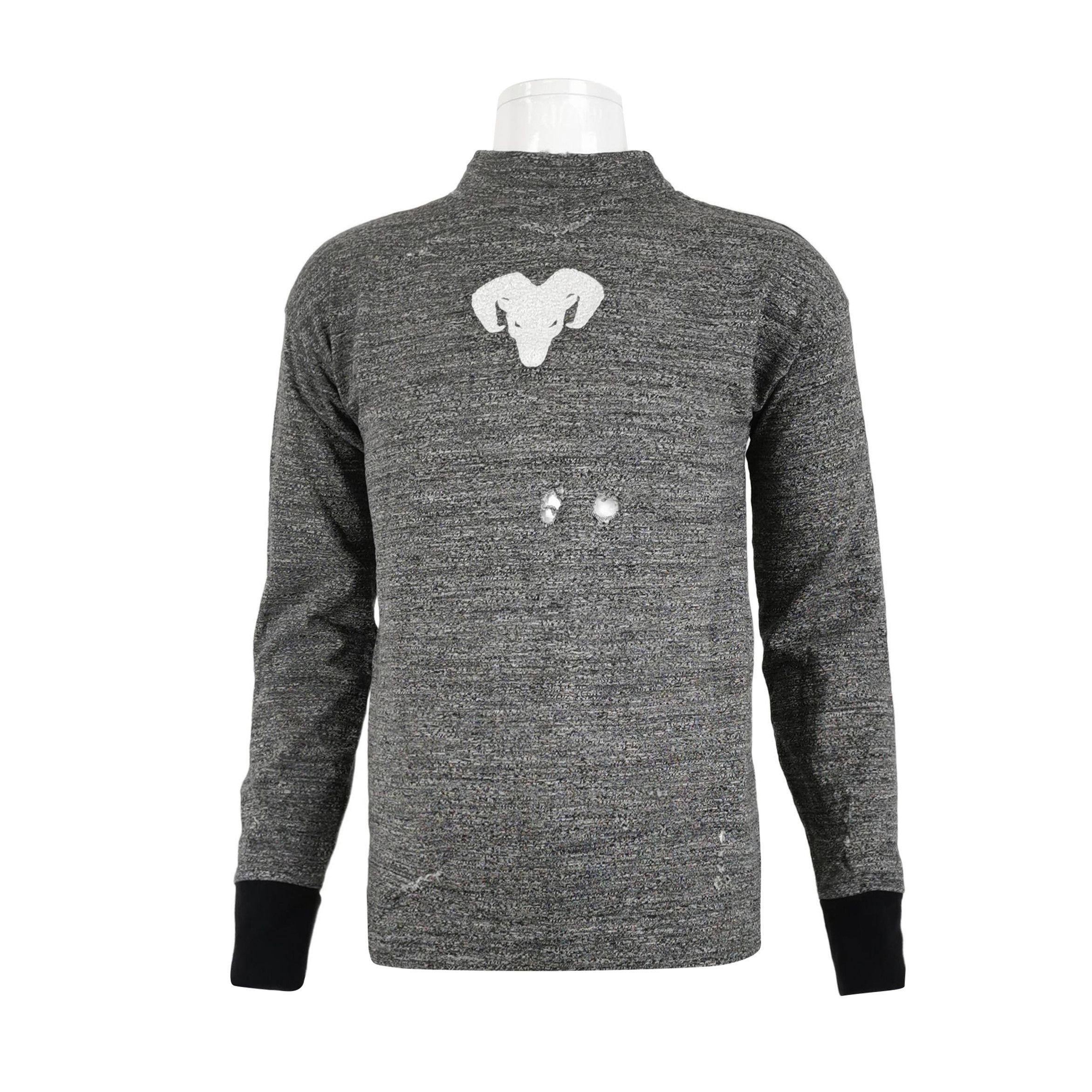 Maison Margiela Maison Margiela Cotton Colorblock Crewneck Sweatshirt 46 Size US S / EU 44-46 / 1 - 4 Thumbnail