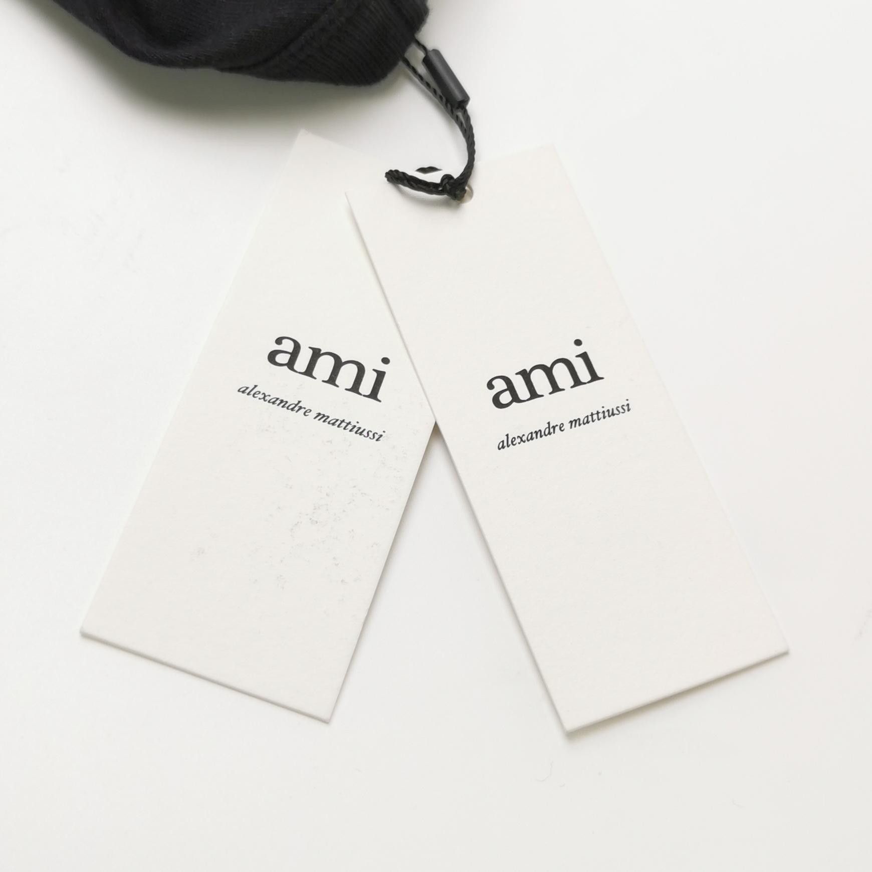 AMI AM Alexandre Mattiussi S Cotton Logo Crewneck T-Shirt Size US M / EU 48-50 / 2 - 9 Thumbnail