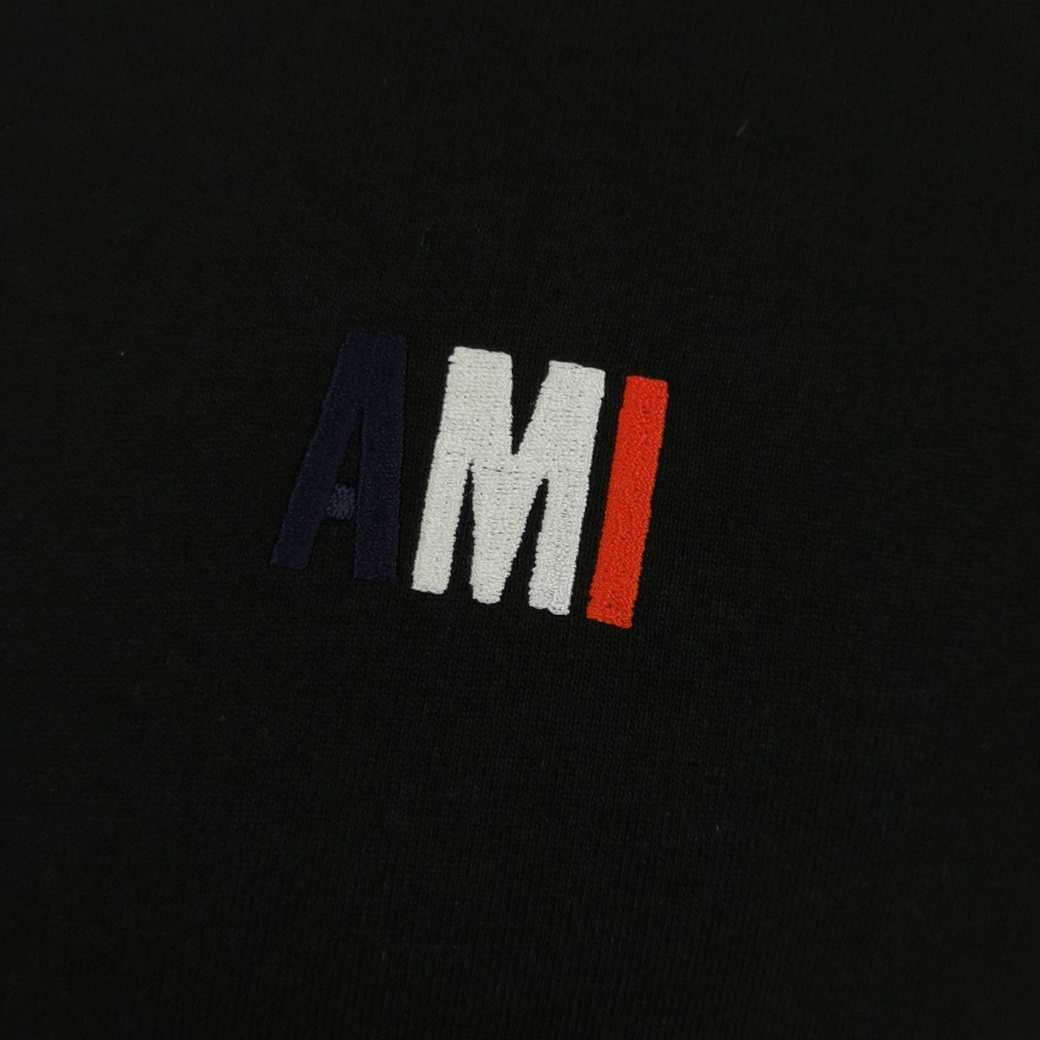 AMI AM Alexandre Mattiussi S Cotton Logo Crewneck T-Shirt Size US M / EU 48-50 / 2 - 7 Thumbnail