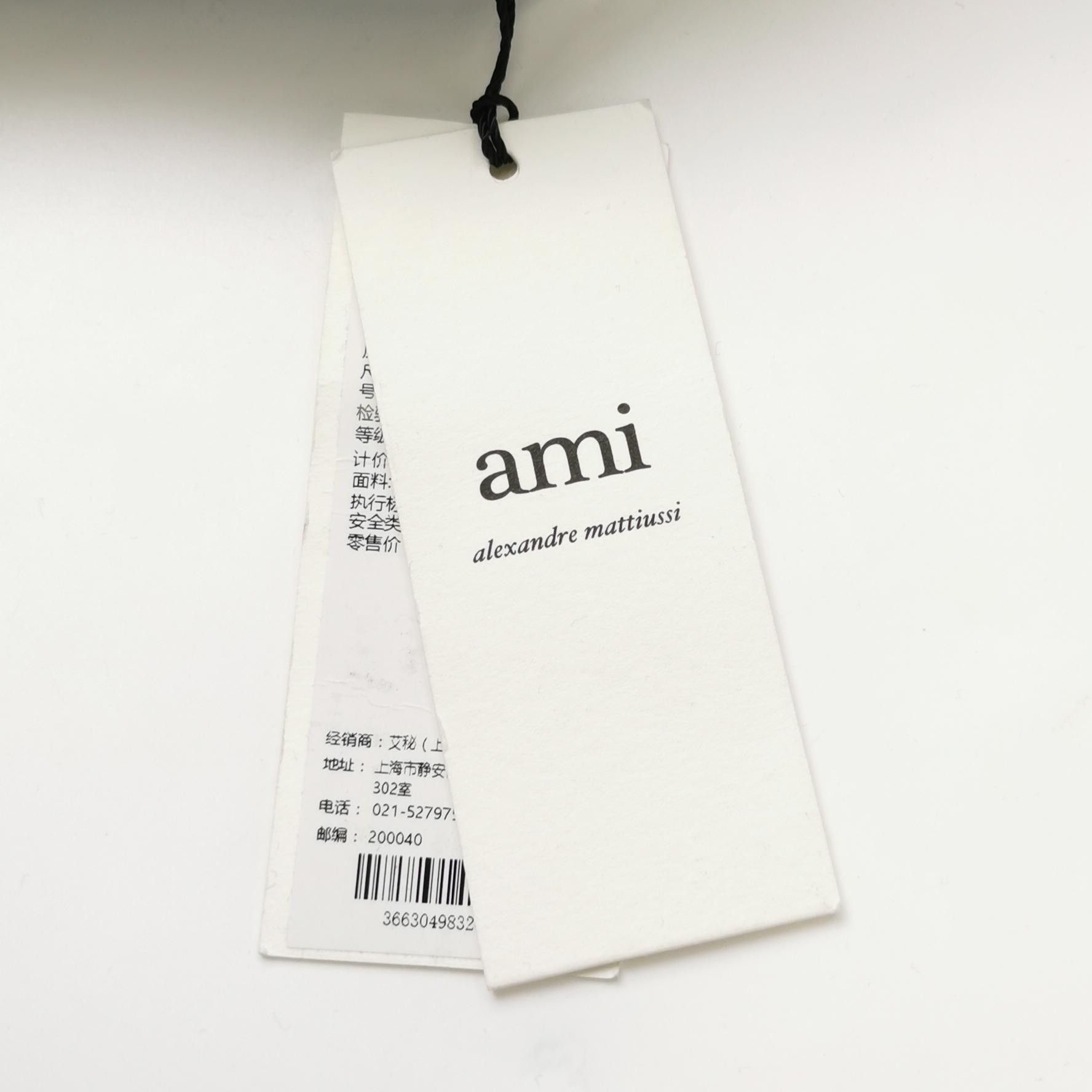 AMI AM Alexandre Mattiussi Cotton Heart Logo Crewneck Sweatshirt XS Size US XS / EU 42 / 0 - 8 Thumbnail
