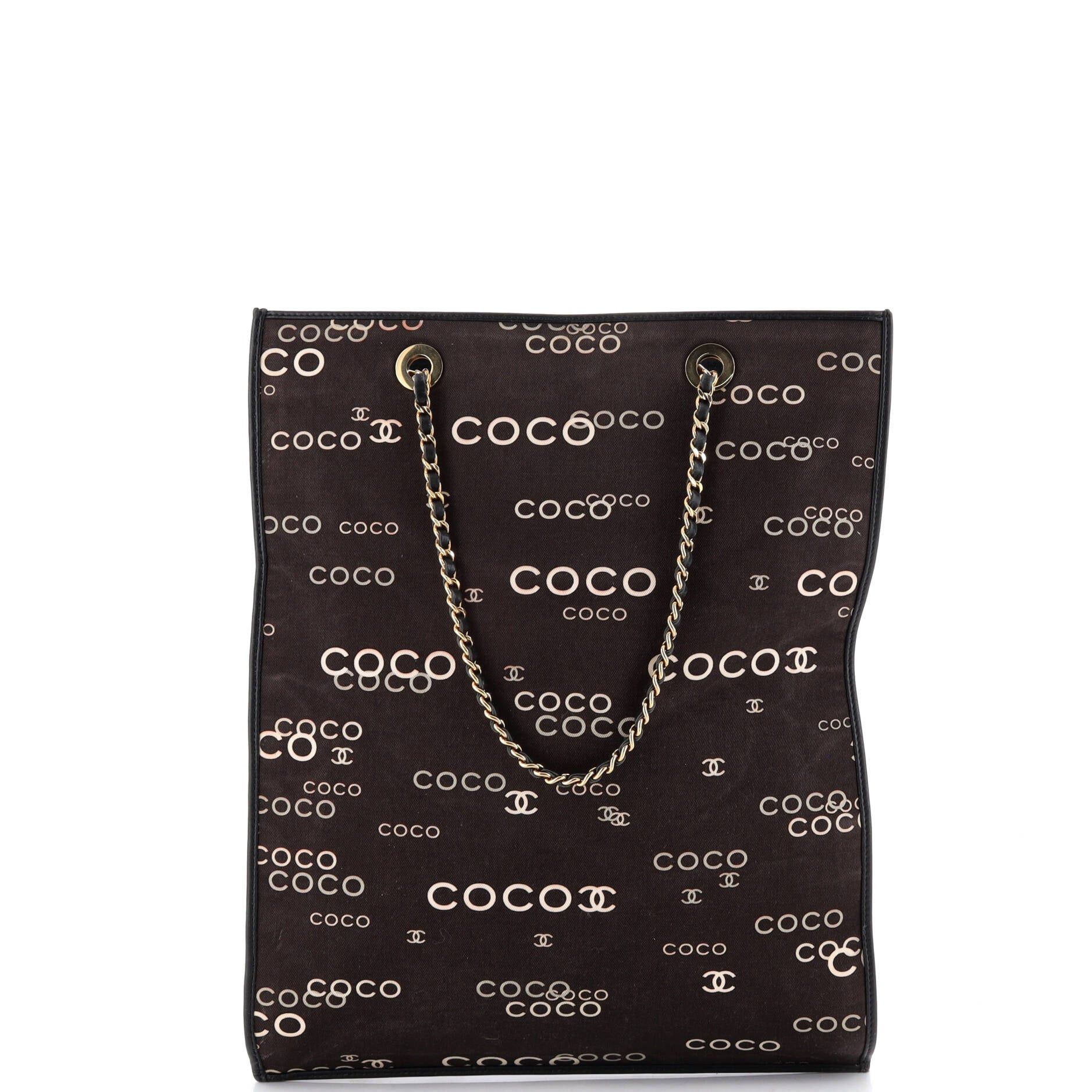 Chanel Vintage Coco Chain Shopping Tote Size ONE SIZE - 3 Thumbnail