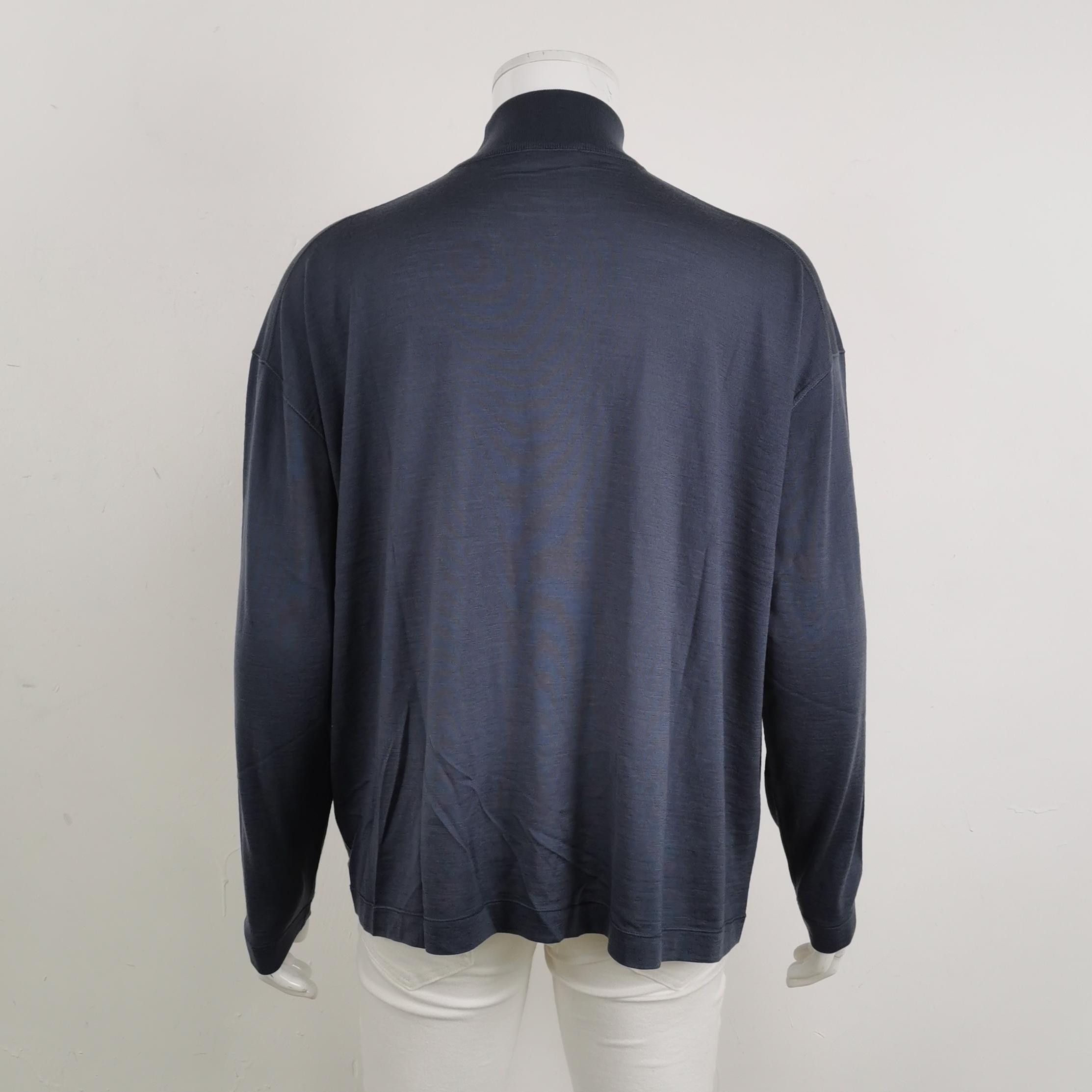 Jil Sander Jil Sander Wool Logo Turtleneck Knit Sweater Size US S / EU 44-46 / 1 - 13 Thumbnail