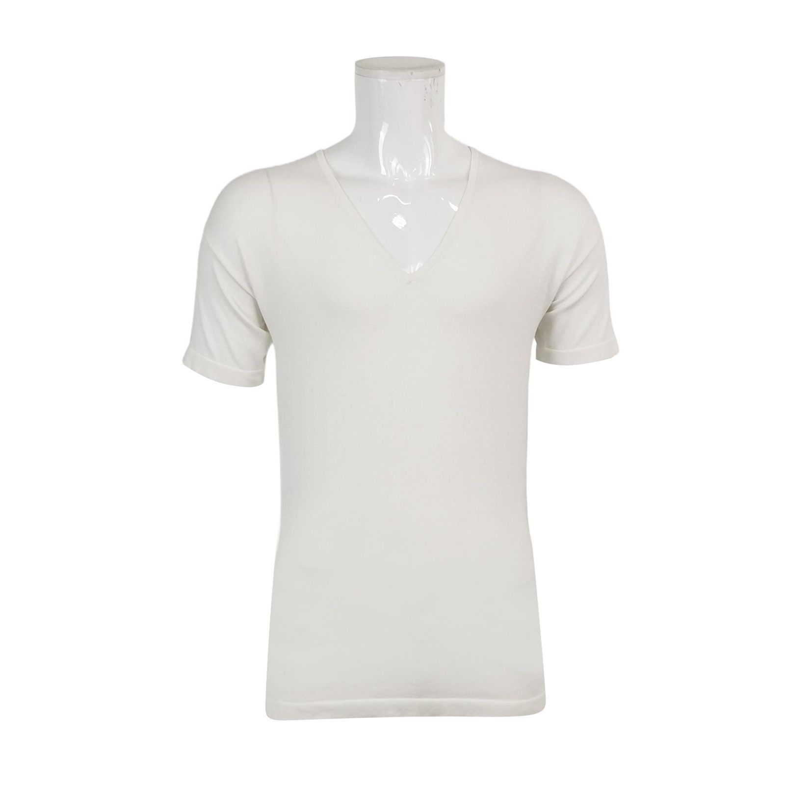 Alexander Wang Alexander Wang XS V-Neck Cotton Short-Sleeve T-Shirt Size US XS / EU 42 / 0 - 2 Thumbnail