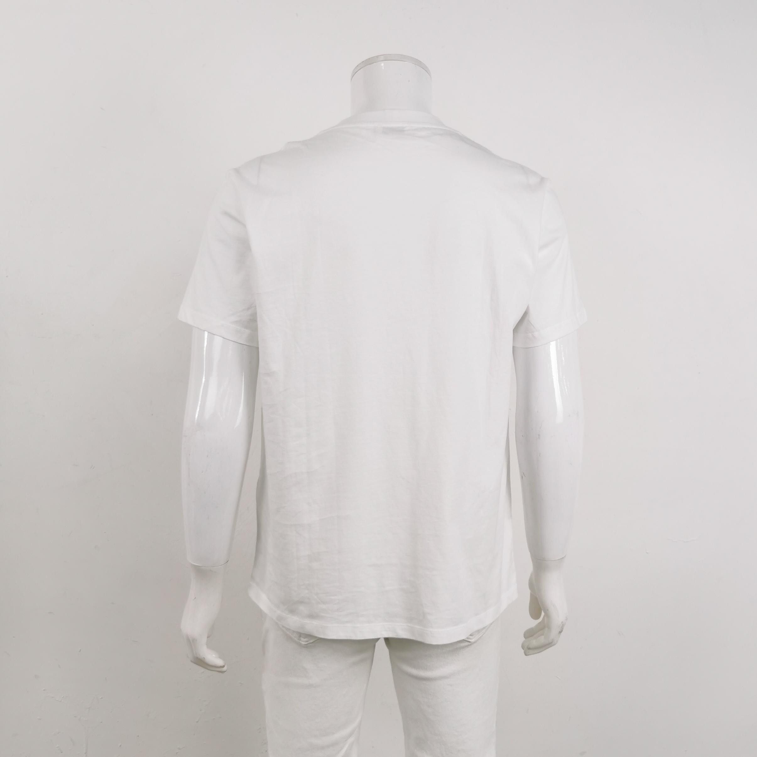 Sandro Sandro Cotton Logo Crew Neck T-Shirt XL Size US XL / EU 56 / 4 - 4 Thumbnail