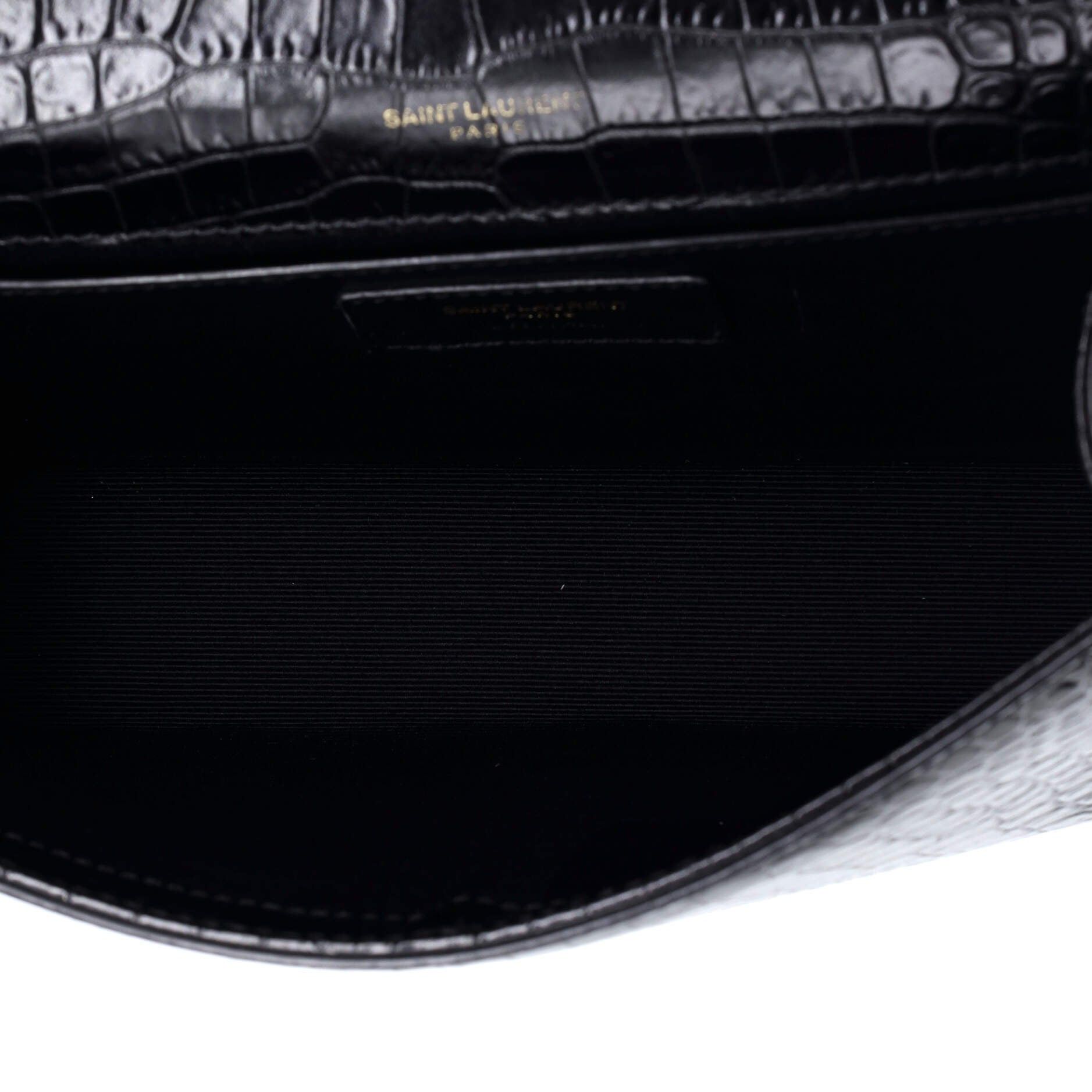 Saint Laurent Paris Classic Monogram Tassel Crossbody Bag Size ONE SIZE - 5 Thumbnail