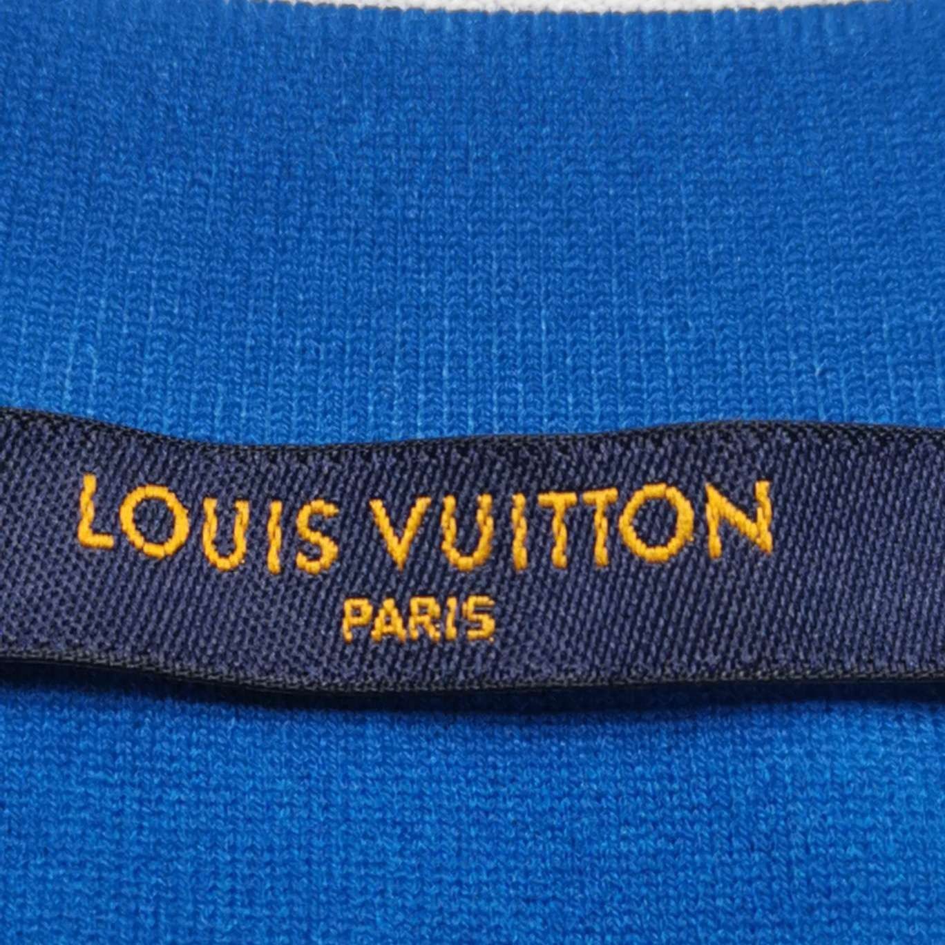 Louis Vuitton Louis Vuitton XS Cotton Duck Logo Crewneck T-shirt Size US S / EU 44-46 / 1 - 8 Thumbnail