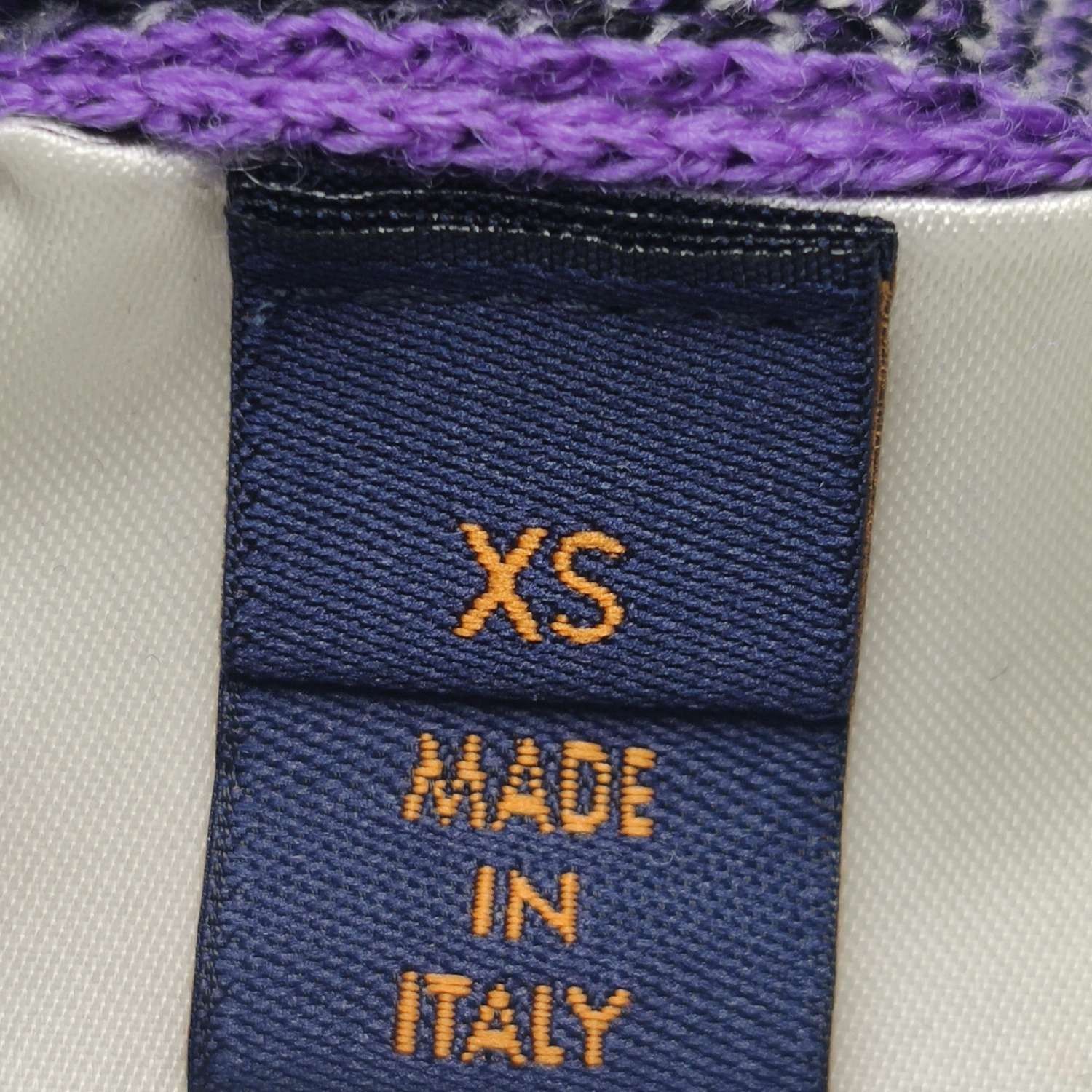 Louis Vuitton Louis Vuitton Purple Wool Logo Sweater XS Size US XS / EU 42 / 0 - 11 Thumbnail