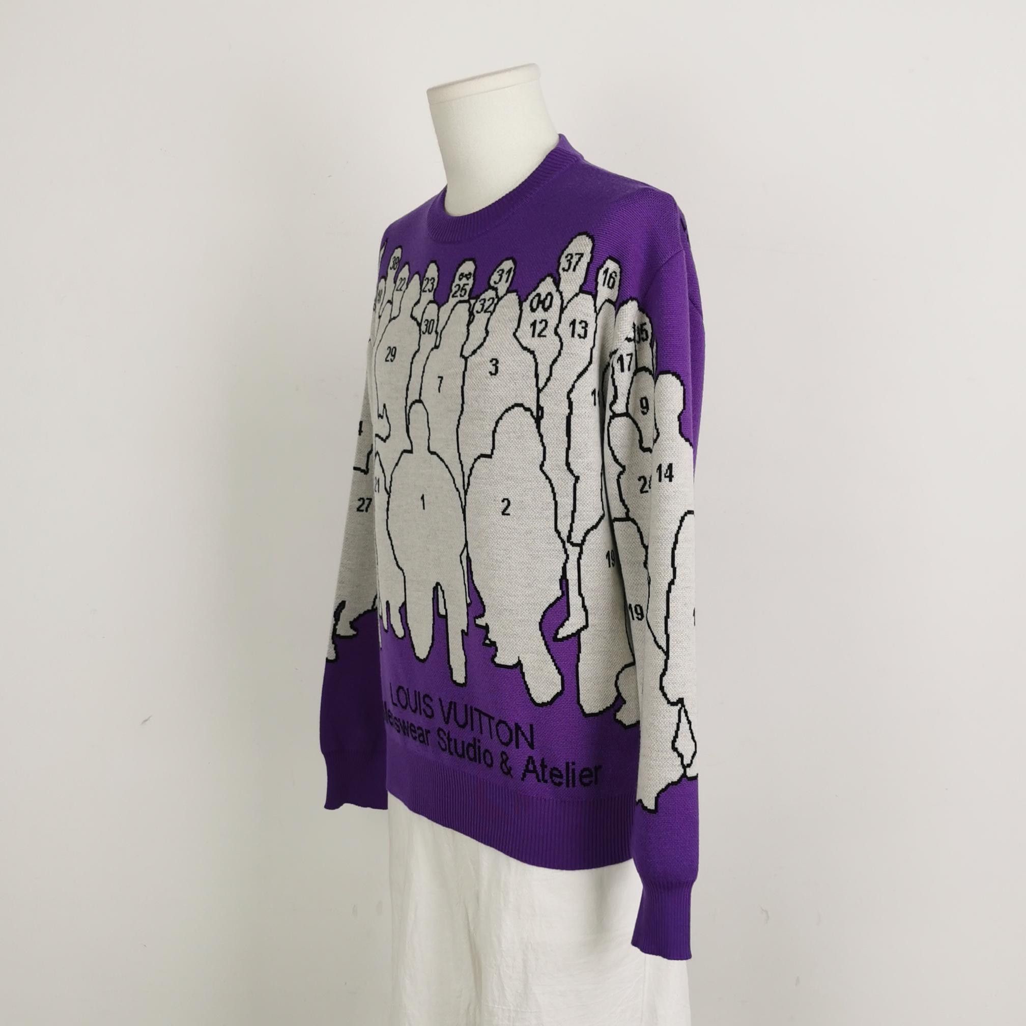 Louis Vuitton Louis Vuitton Cotton Graphic Hoodie S Size US S / EU 44-46 / 1 - 6 Thumbnail