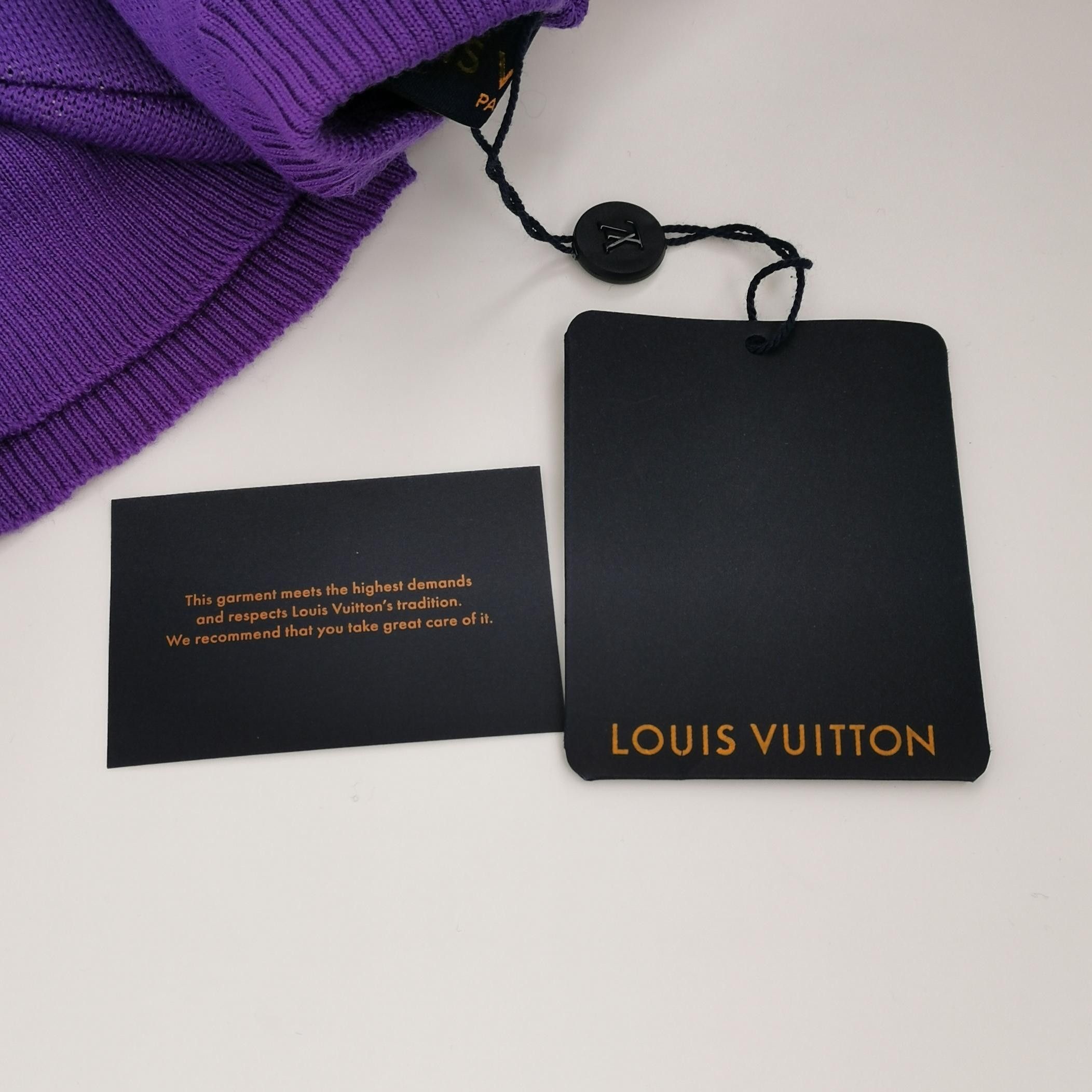 Louis Vuitton Louis Vuitton Wool Colorblock Logo Crewneck Sweater L Size US L / EU 52-54 / 3 - 9 Thumbnail