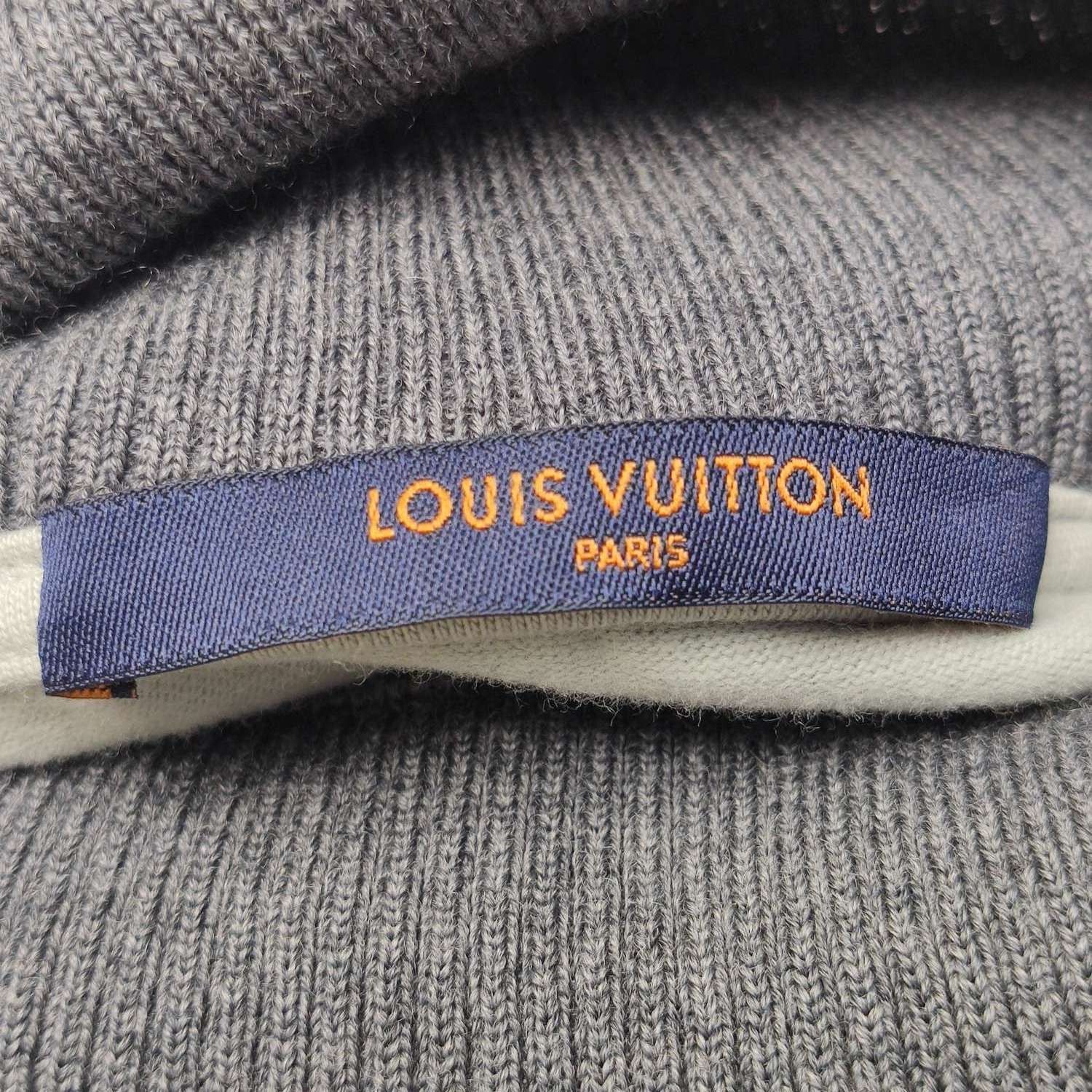 Louis Vuitton Louis Vuitton XL Wool Blend Patterned Hoodie Size US XL / EU 56 / 4 - 8 Thumbnail