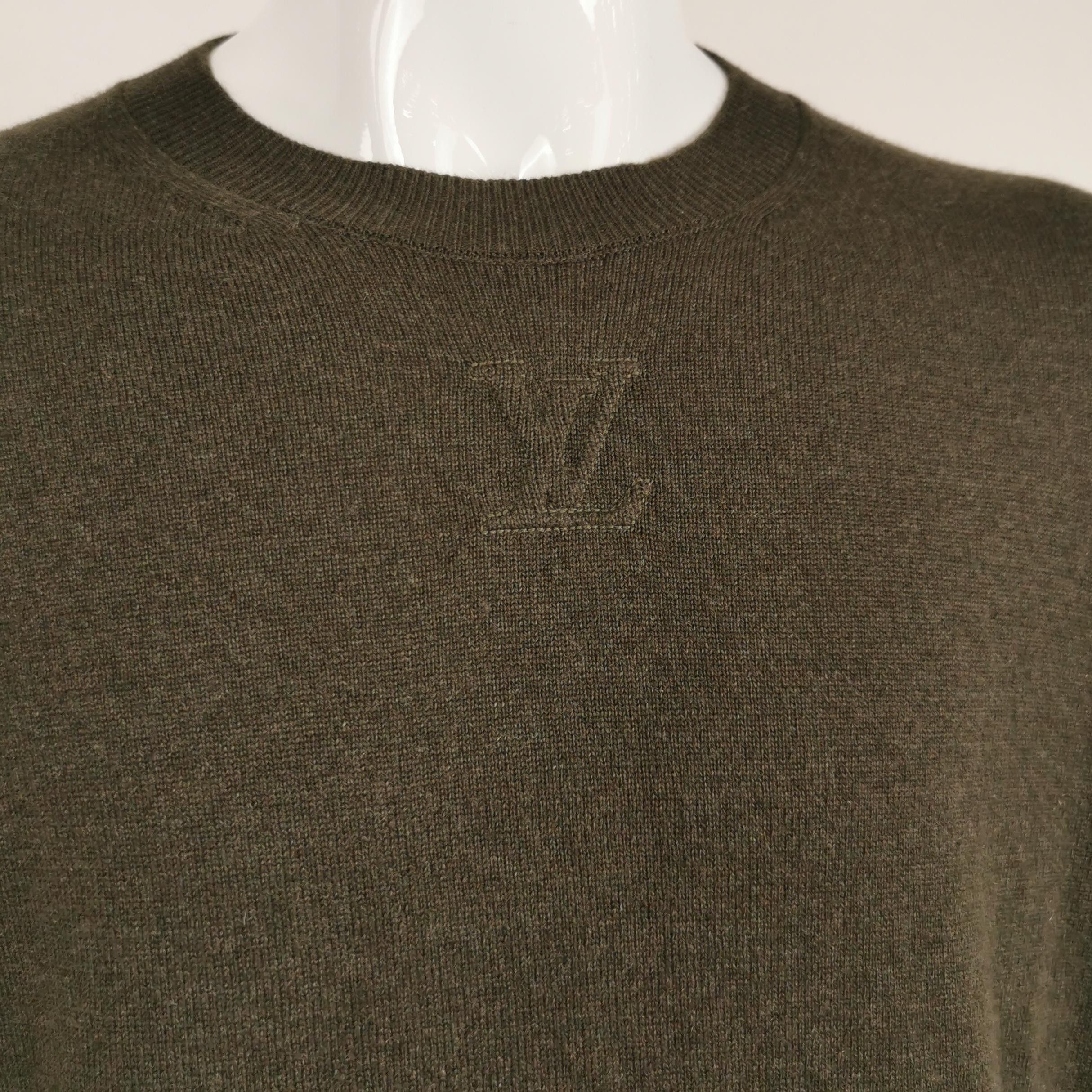 Louis Vuitton Louis Vuitton Colorblock Logo Crewneck Sweater L Size US XL / EU 56 / 4 - 7 Thumbnail