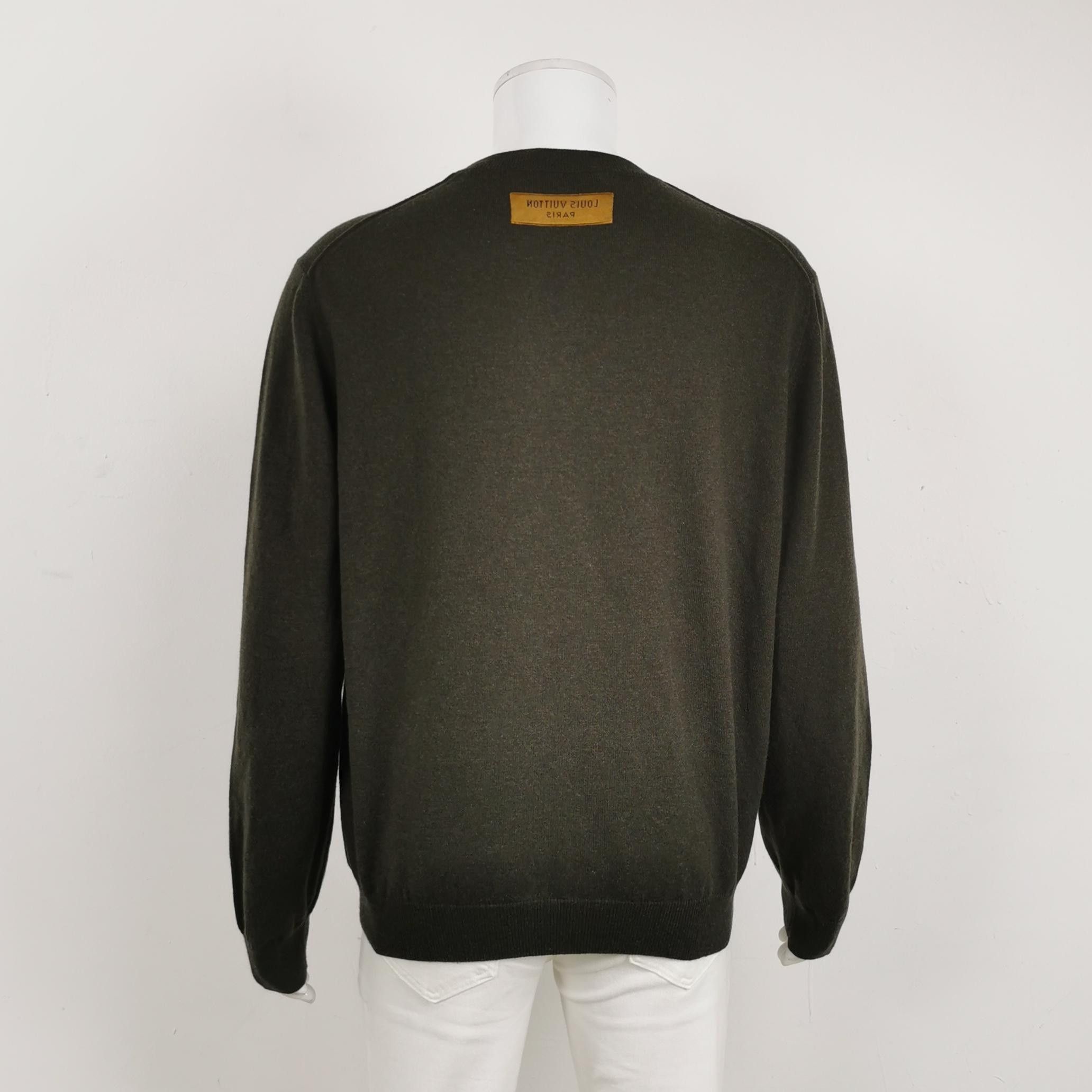 Louis Vuitton Louis Vuitton Colorblock Logo Crewneck Sweater L Size US XL / EU 56 / 4 - 5 Thumbnail