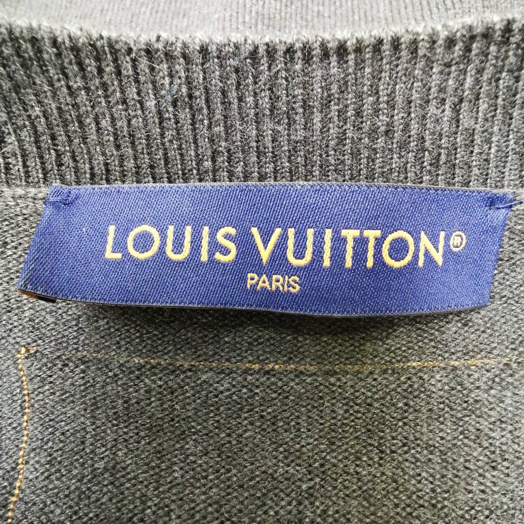 Louis Vuitton Louis Vuitton Colorblock Logo Crewneck Sweater L Size US L / EU 52-54 / 3 - 2 Thumbnail