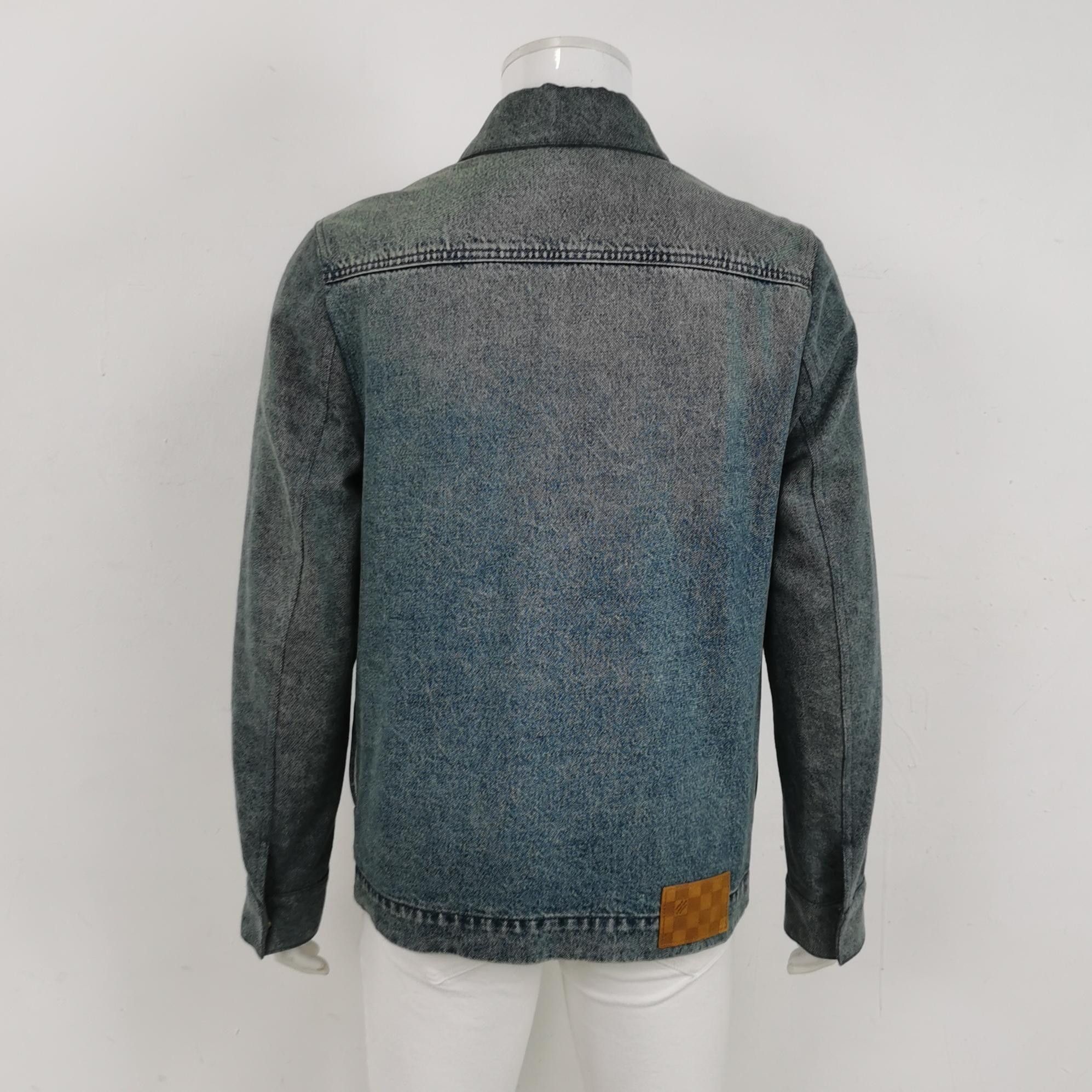 Louis Vuitton Louis Vuitton XS Cotton Denim Monogram Jacket Size US XS / EU 42 / 0 - 6 Thumbnail