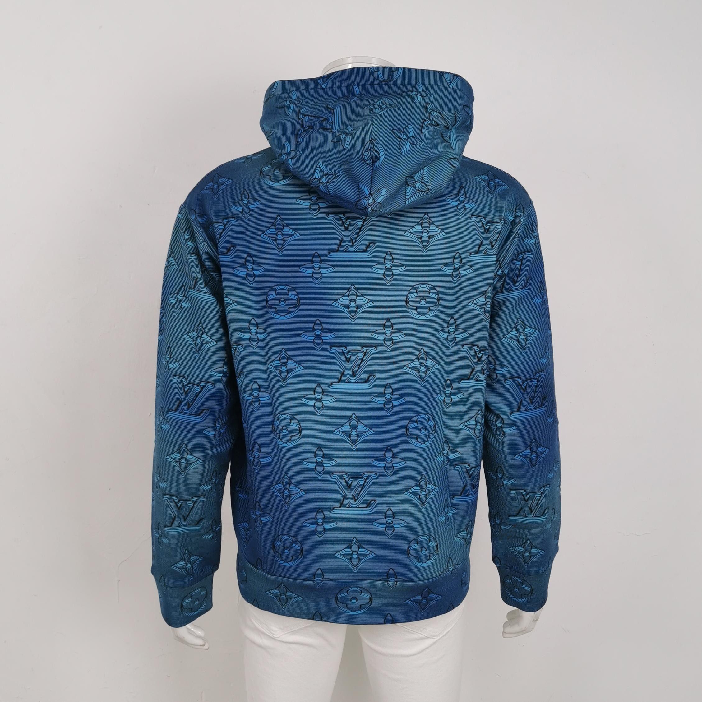 Louis Vuitton Louis Vuitton Monogram Hooded Sweatshirt M Size US M / EU 48-50 / 2 - 3 Thumbnail