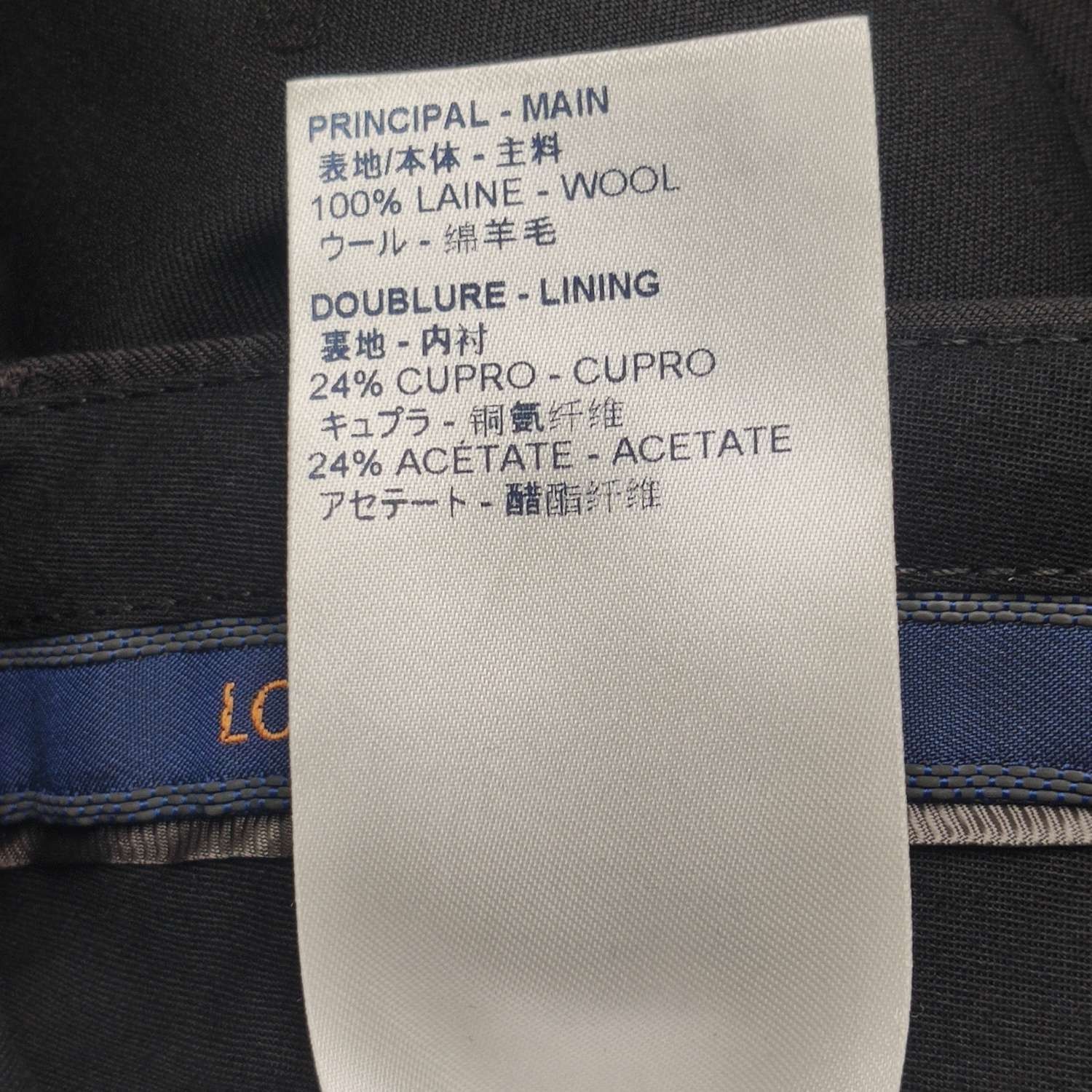 Louis Vuitton Louis Vuitton Black Single-Breasted Suit M Size US XS / EU 42 / 0 - 18 Thumbnail