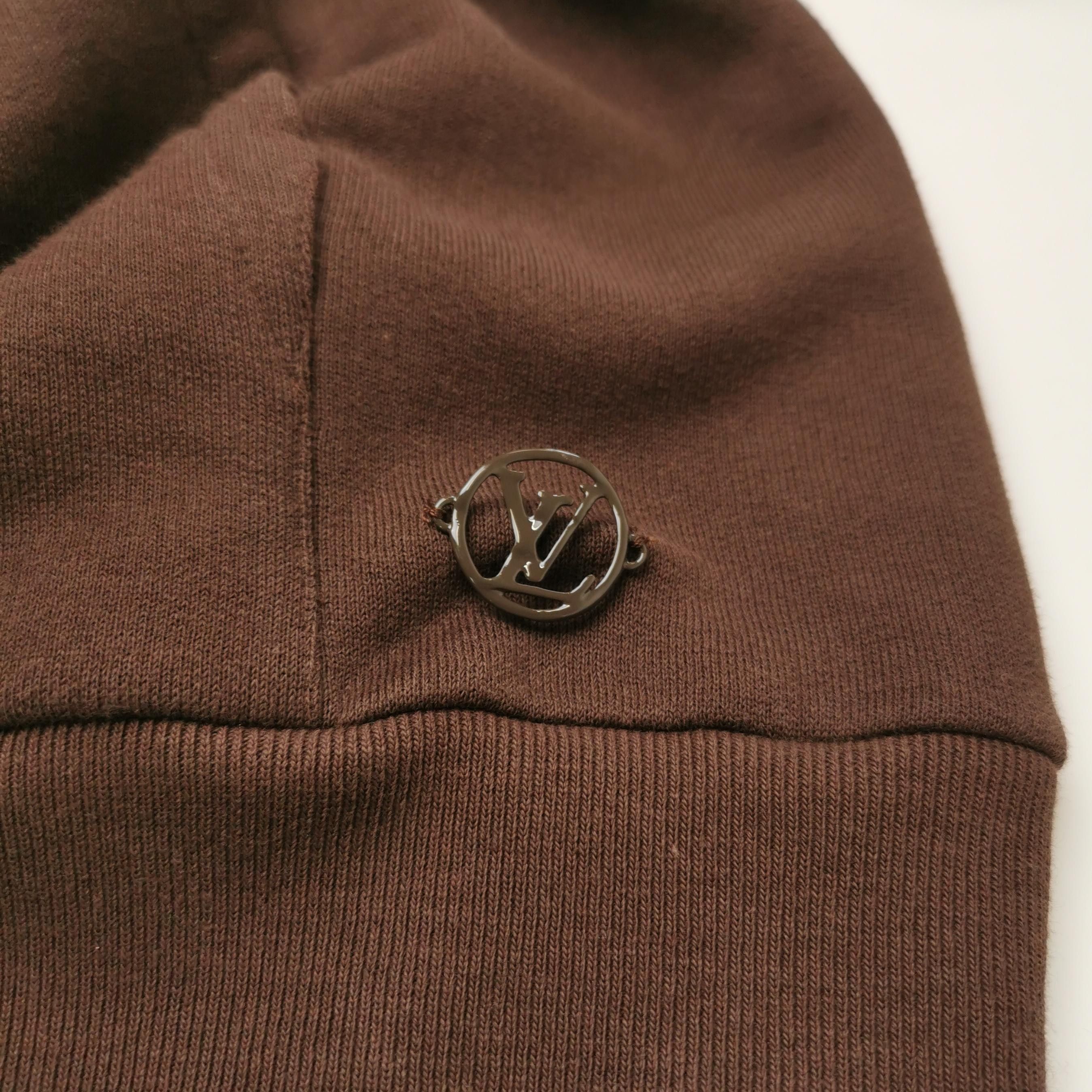 Louis Vuitton Louis Vuitton Brown Bee Patch Hoodie M Size US M / EU 48-50 / 2 - 5 Thumbnail