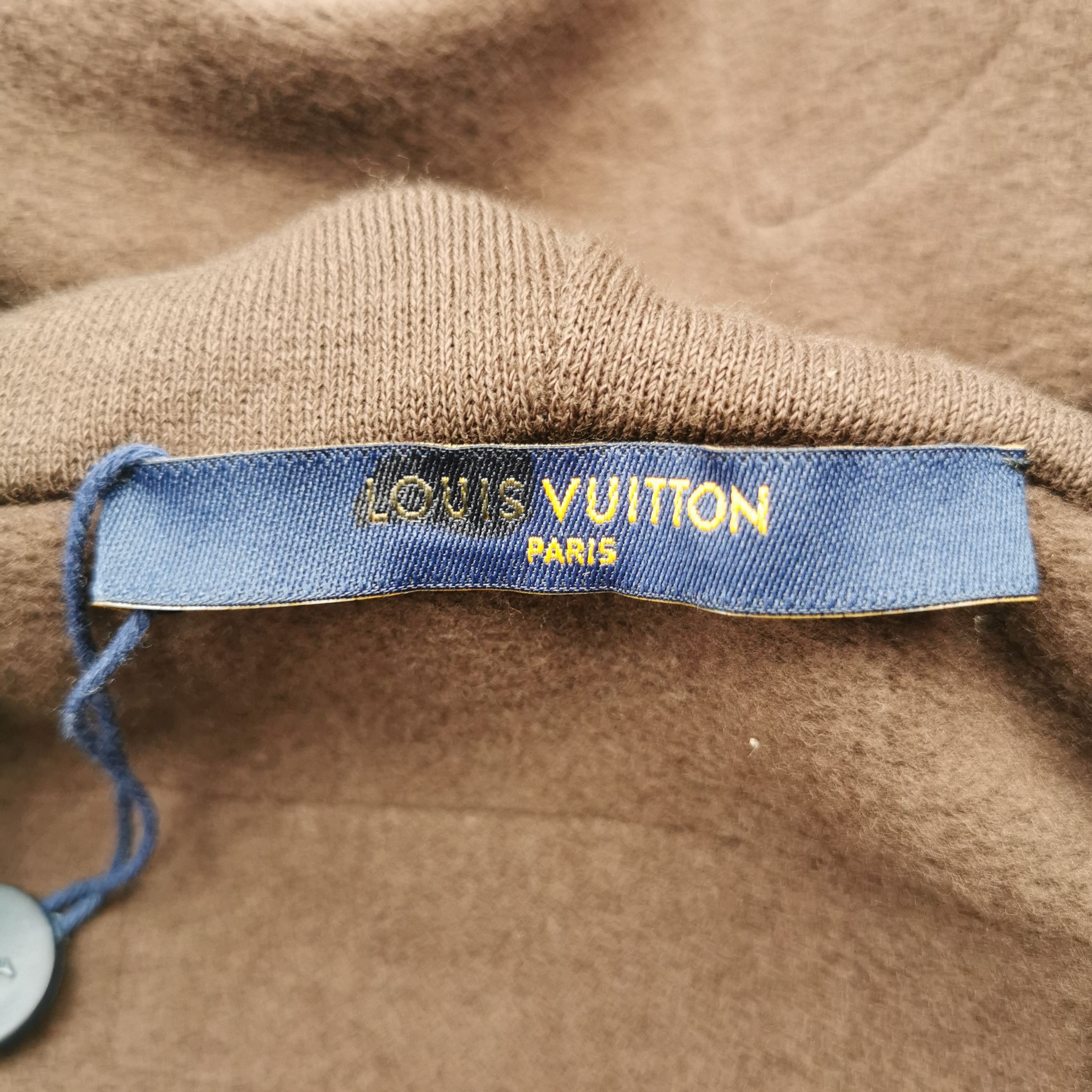 Louis Vuitton Louis Vuitton Brown Bee Patch Hoodie M Size US M / EU 48-50 / 2 - 10 Thumbnail
