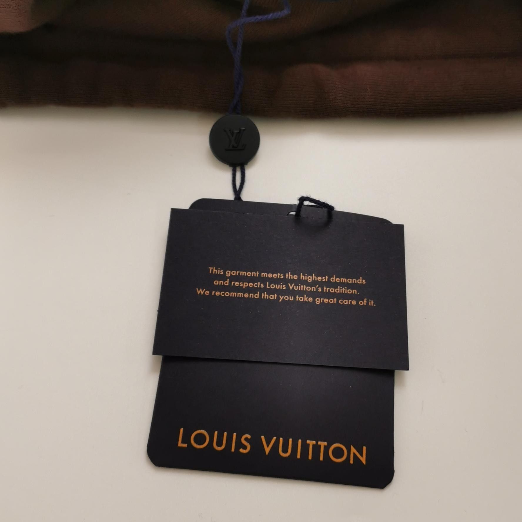 Louis Vuitton Louis Vuitton Brown Graphic Hoodie L Size US L / EU 52-54 / 3 - 11 Thumbnail