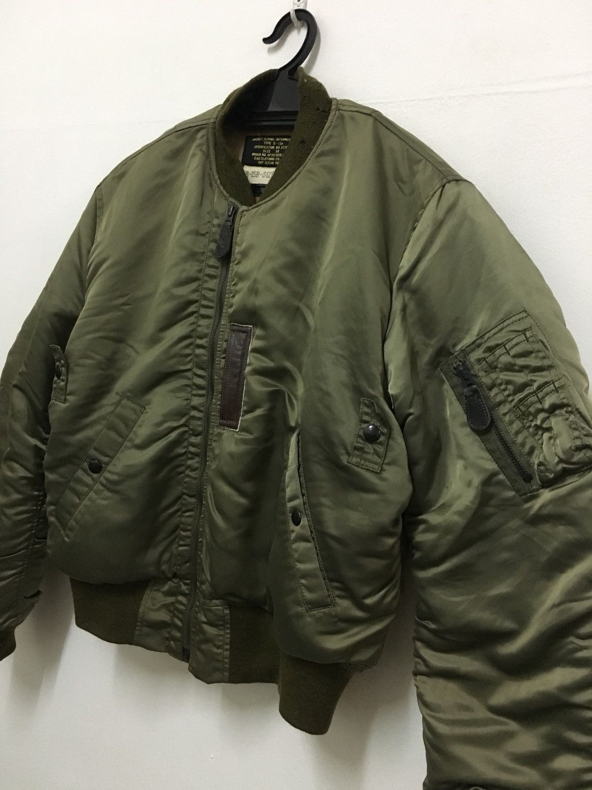 A.F.F.A. Jacket Flying Type B-15B Us Air Force bomber affa Size US M / EU 48-50 / 2 - 4 Thumbnail