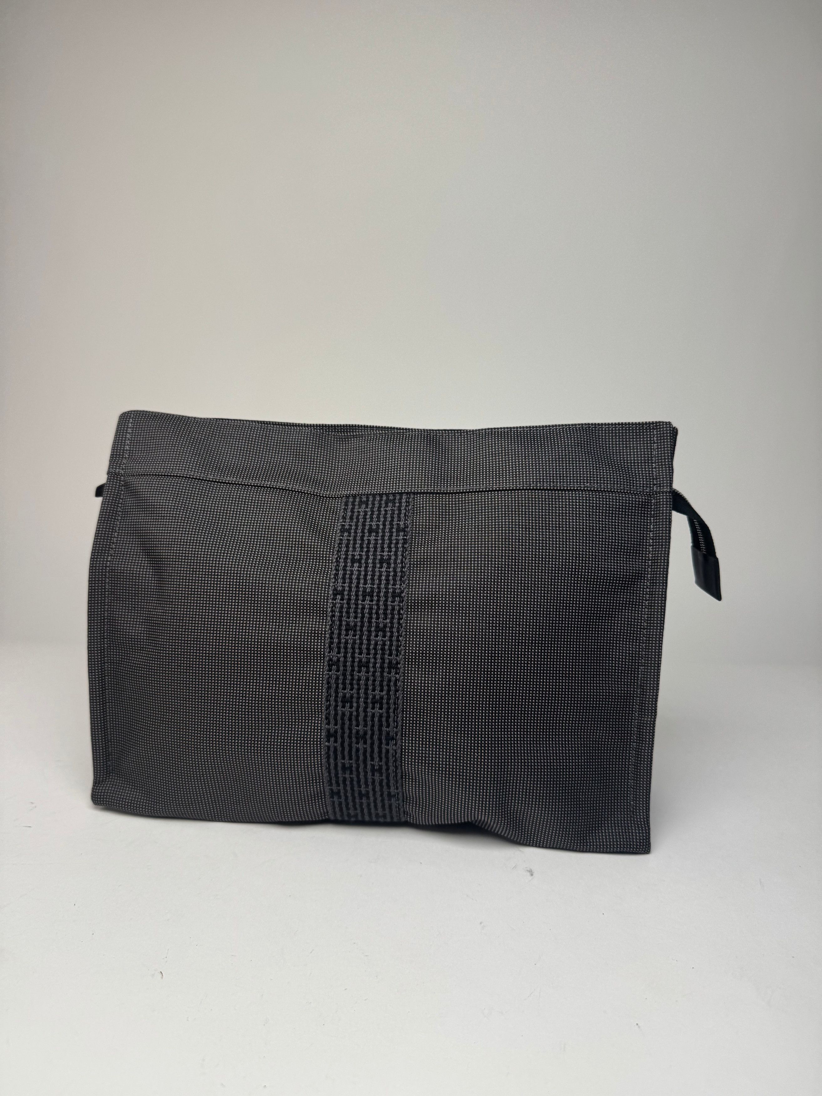 Other Vintage Hermes Paris Clutch Anthracite Black Size ONE SIZE - 2 Thumbnail