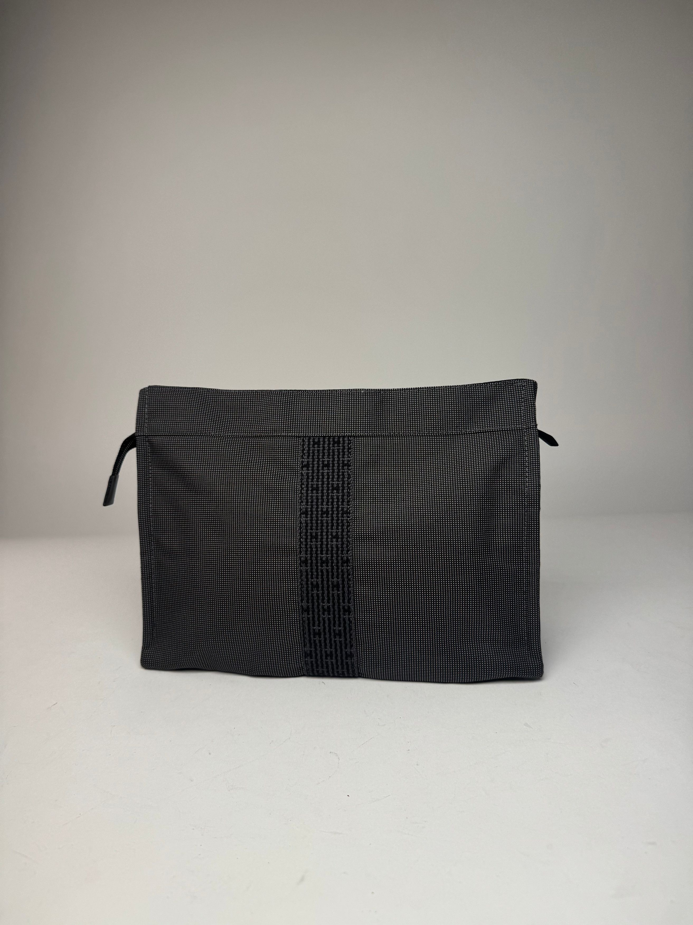 Other Vintage Hermes Paris Clutch Anthracite Black Size ONE SIZE - 5 Thumbnail