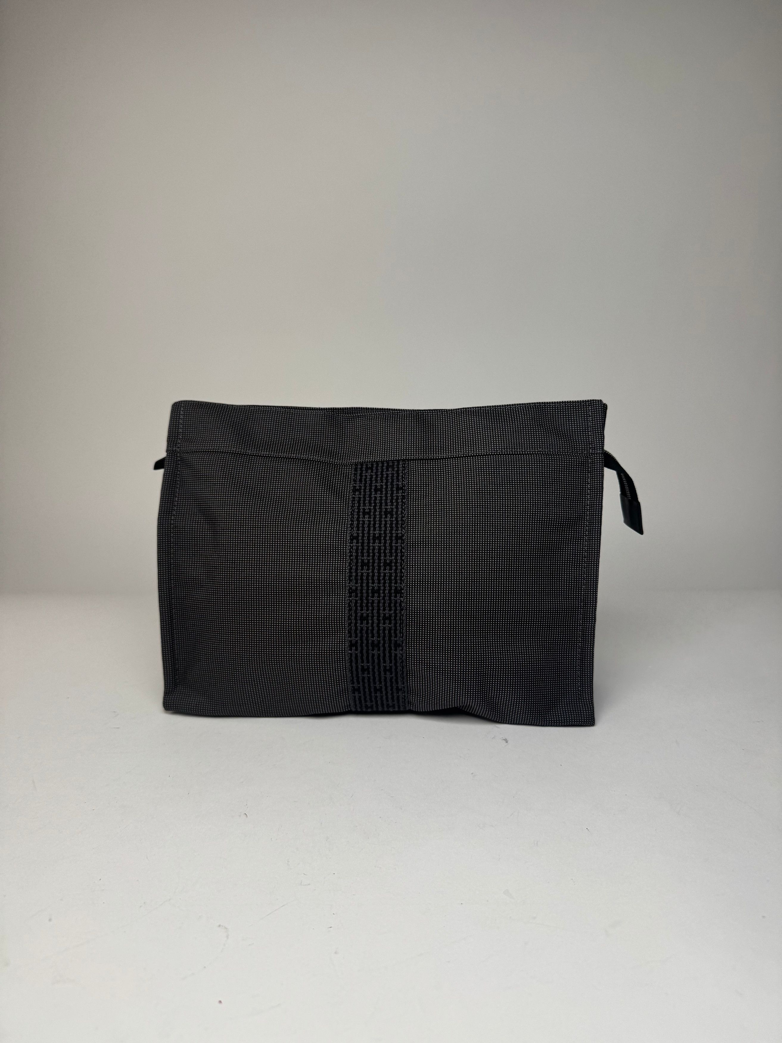 Other Vintage Hermes Paris Clutch Anthracite Black Size ONE SIZE - 7 Thumbnail