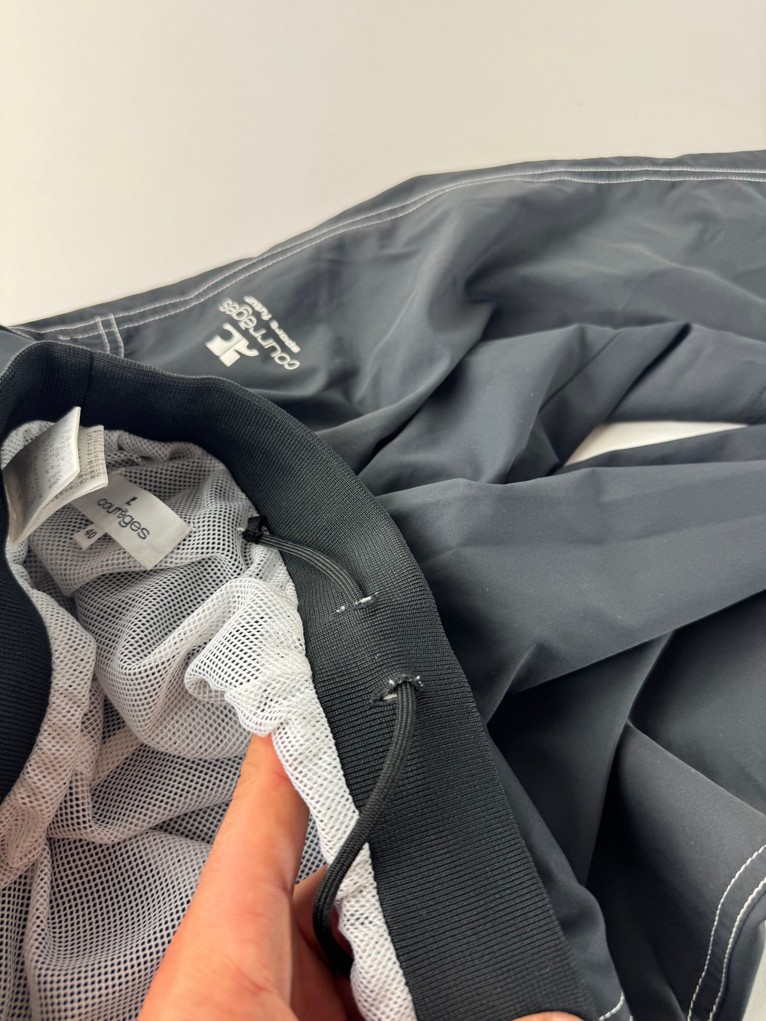 Courreges Vintage Paris Trackpants Black Size 27" / US 4 / IT 40 - 6 Thumbnail