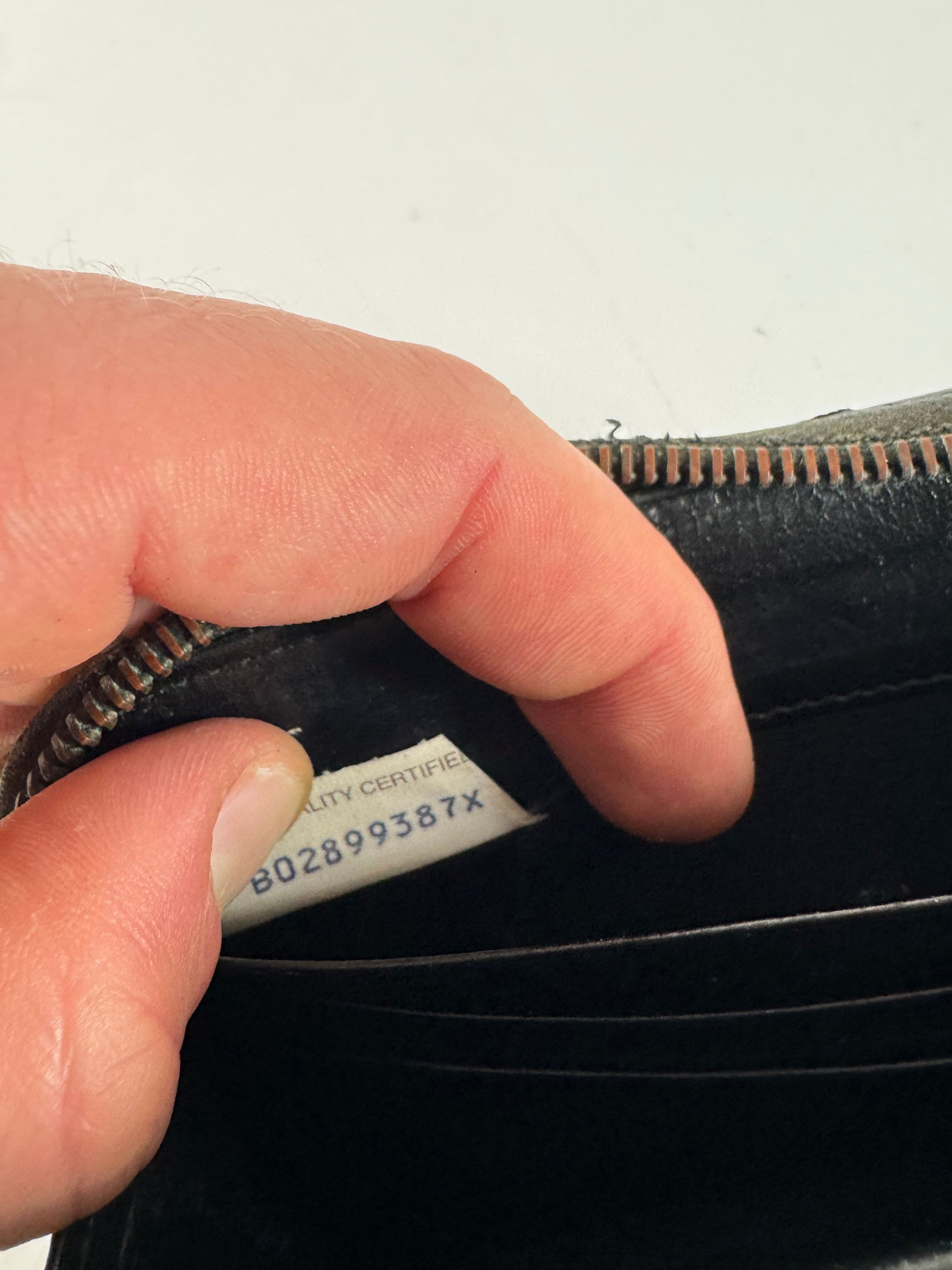 Bottega Veneta Vintage Intrecciato Leather Wallet Black zipper off Size ONE SIZE - 4 Thumbnail