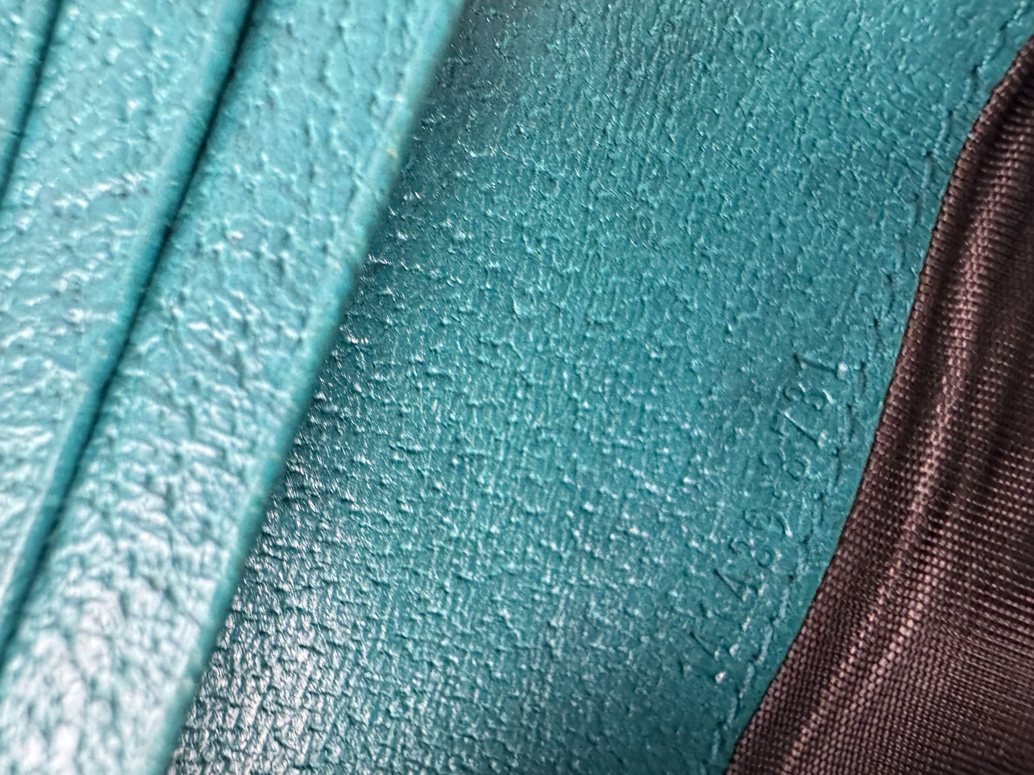 Gucci Vintage Monogram Jackie Wallet Brown Turquoise Size ONE SIZE - 8 Thumbnail