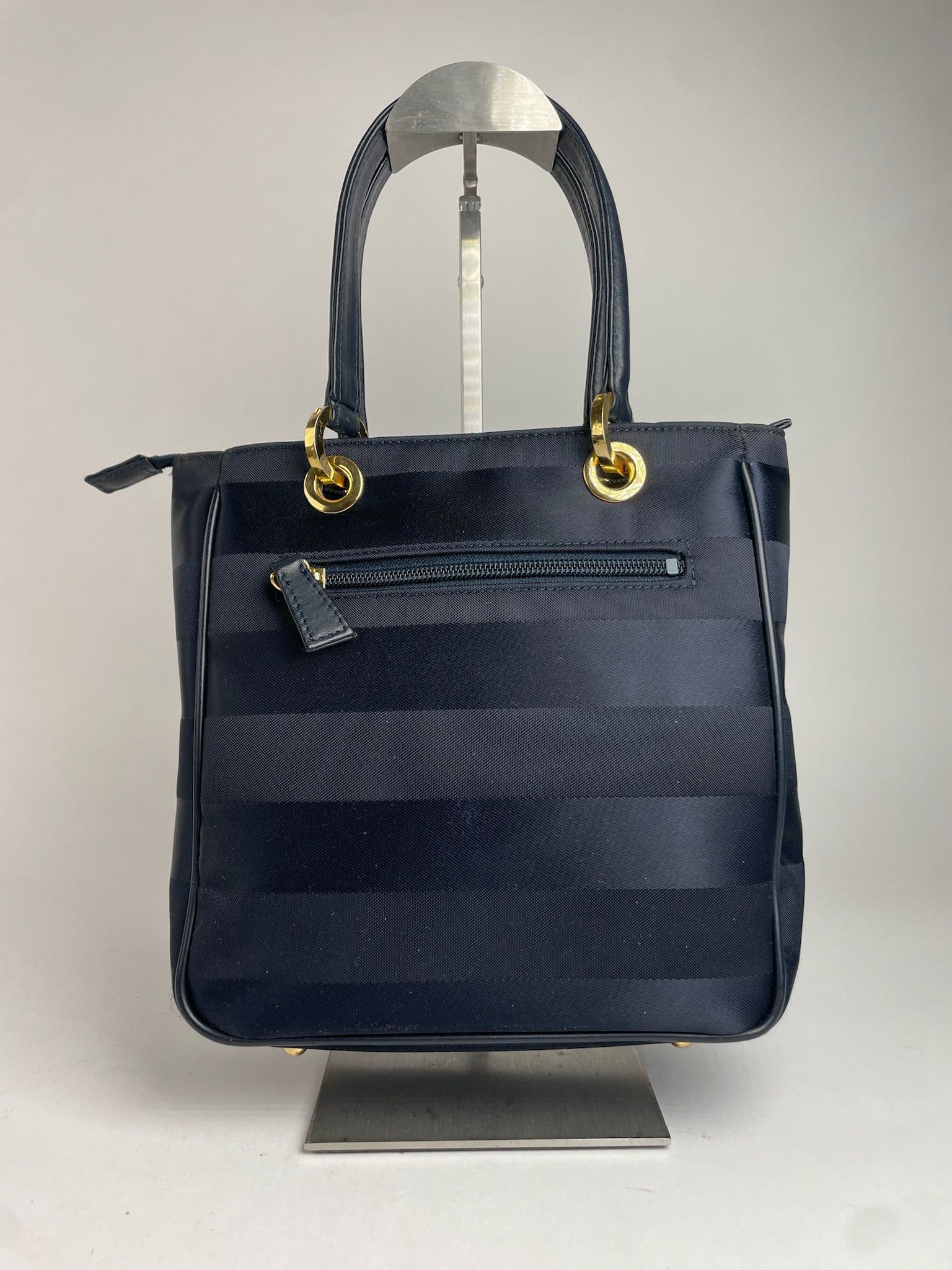 Courreges Vintage Monogram Bag Black Grey Size ONE SIZE - 2 Thumbnail