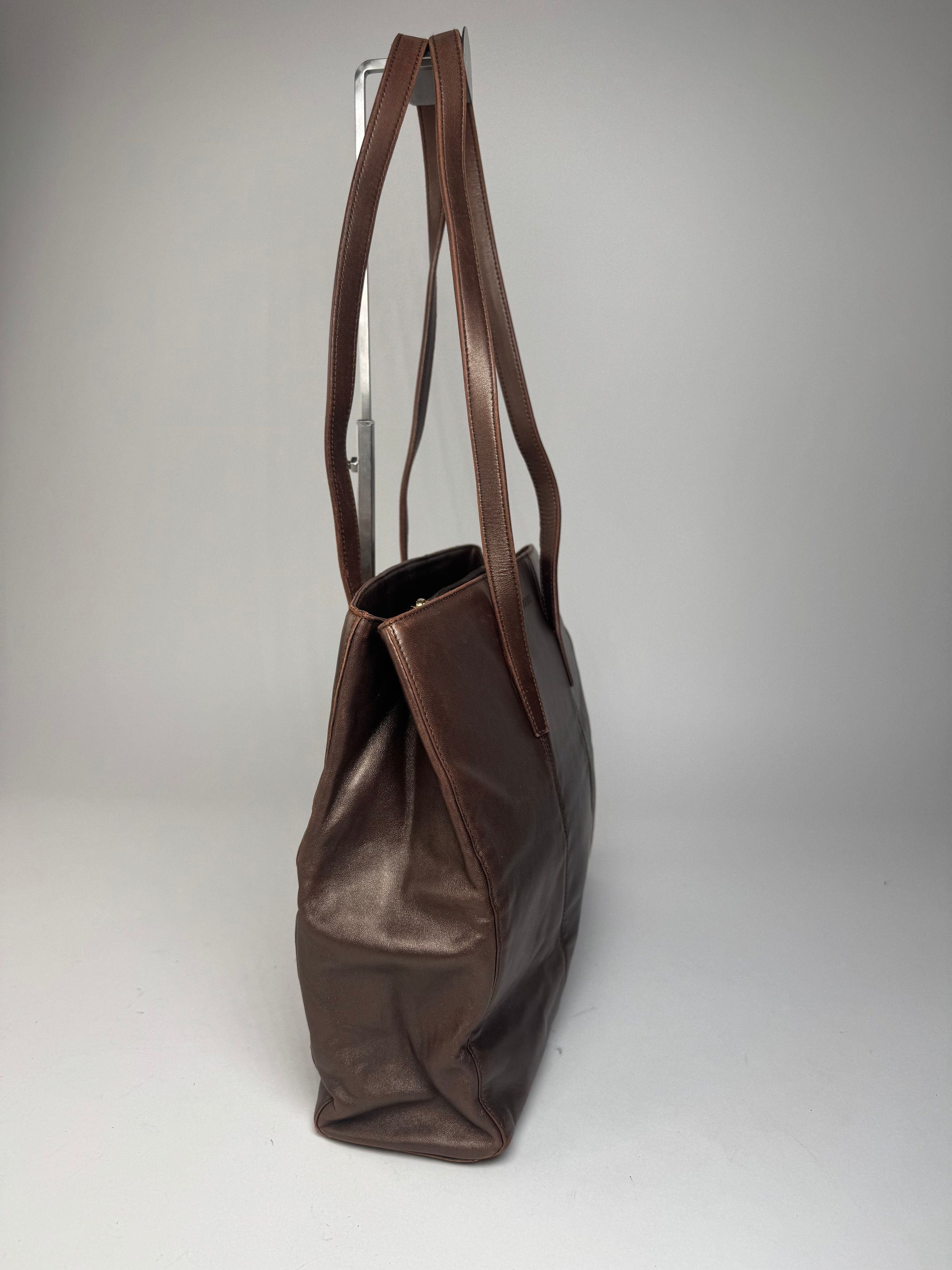 Loewe Vintage Madrid Leather Tote Bag Bronze Size ONE SIZE - 8 Thumbnail