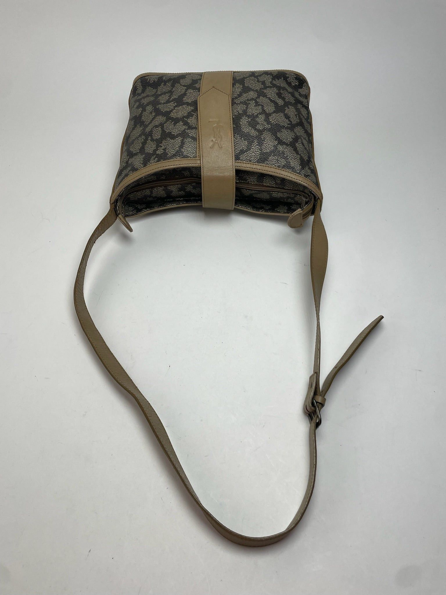 Other Vintage Yves Saint Laurent Stone Patternd Leather Multiway B Size ONE SIZE - 8 Thumbnail