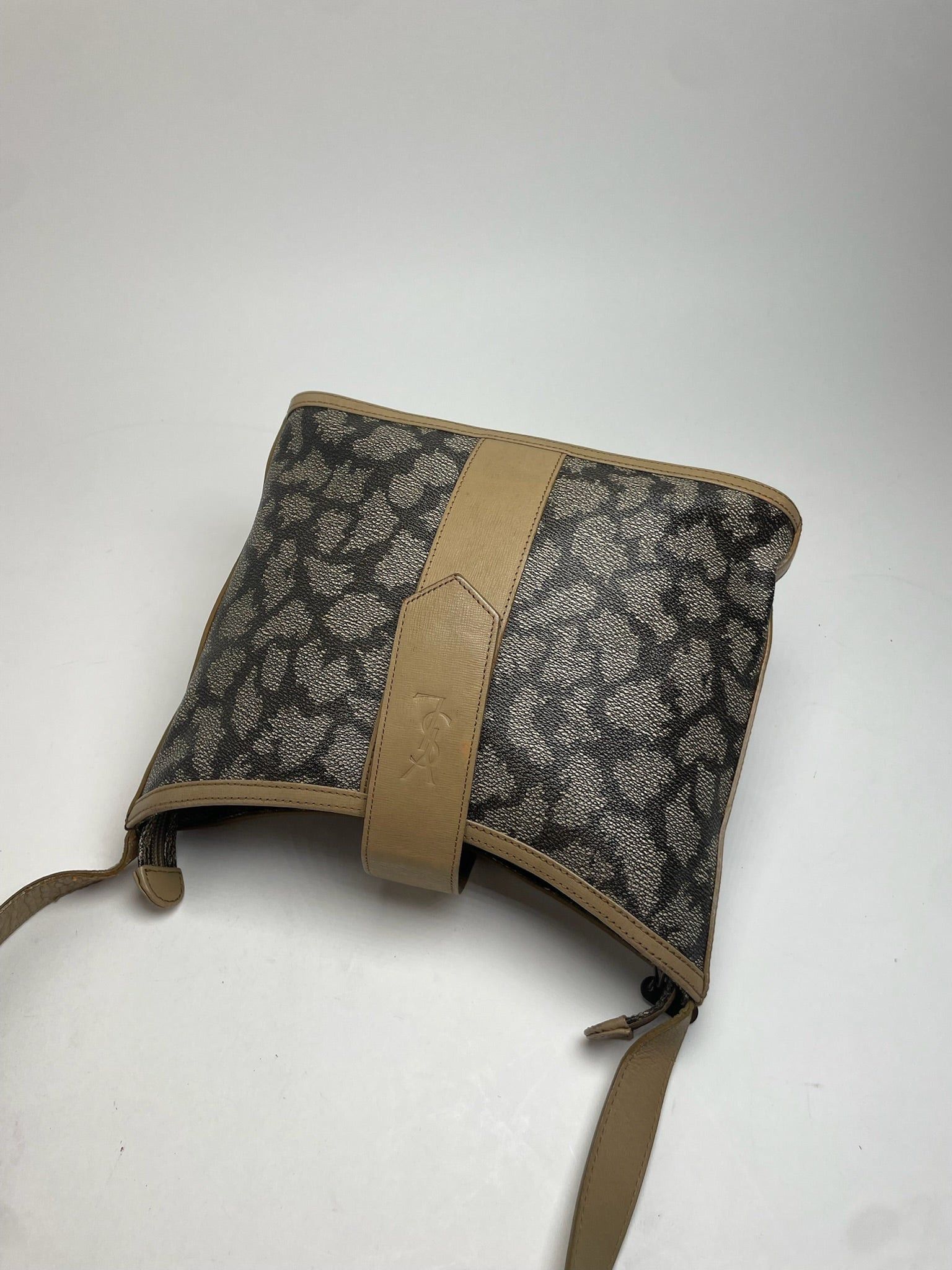 Other Vintage Yves Saint Laurent Stone Patternd Leather Multiway B Size ONE SIZE - 9 Thumbnail