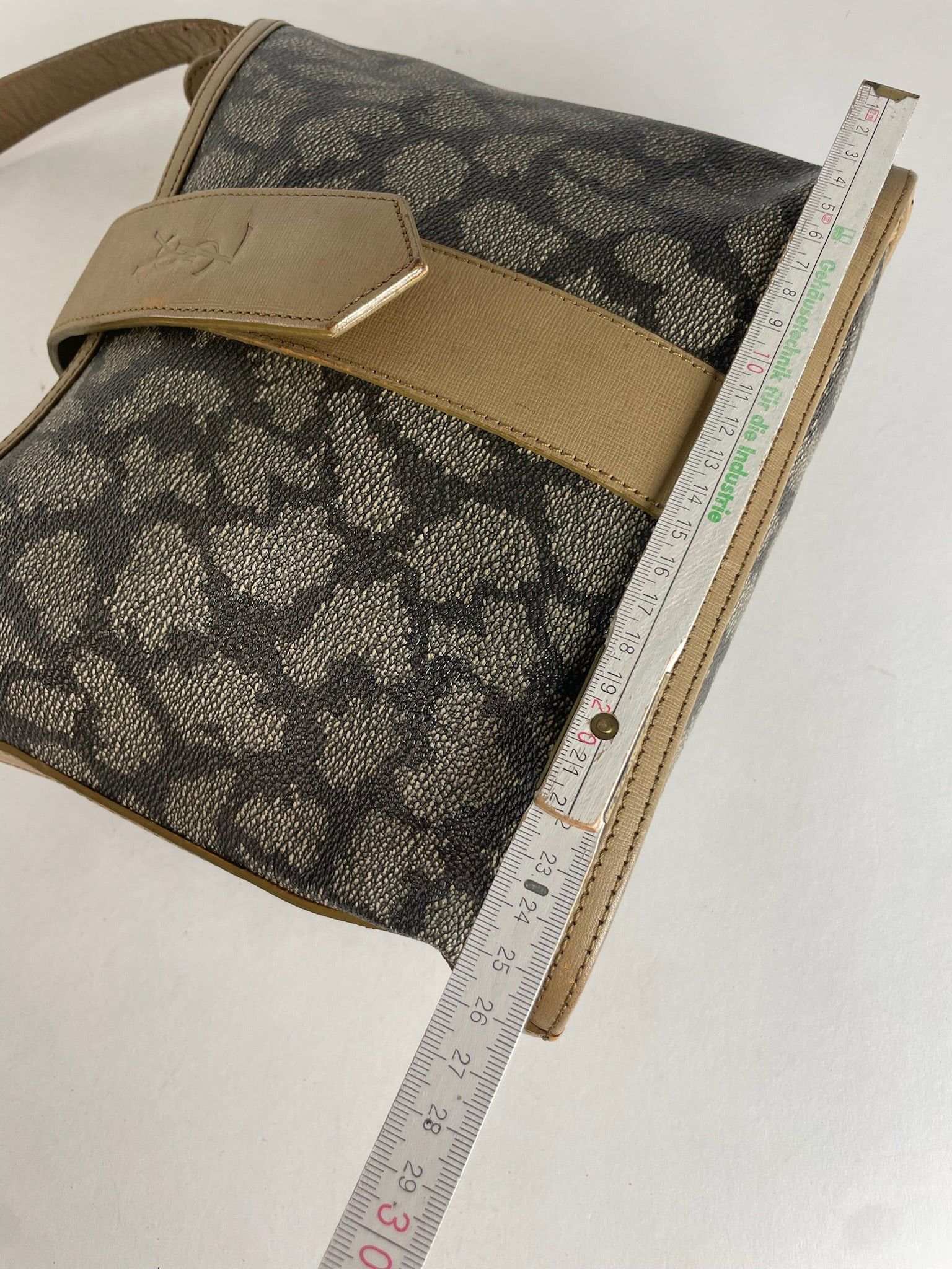 Other Vintage Yves Saint Laurent Stone Patternd Leather Multiway B Size ONE SIZE - 14 Thumbnail