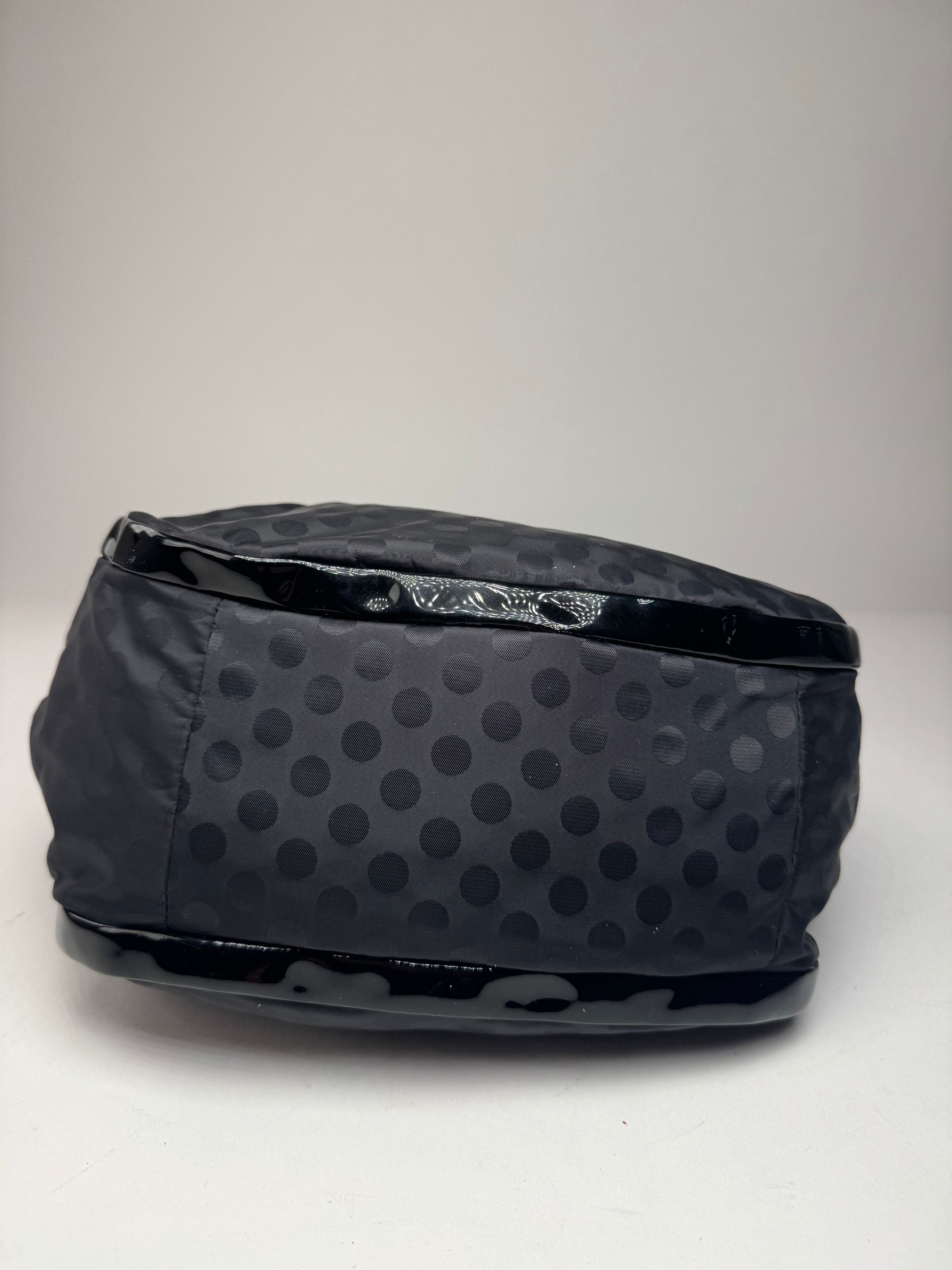 Yohji Yamamoto Vintage Y-Saccs Polkadot polyester Handbag Black Size ONE SIZE - 14 Thumbnail