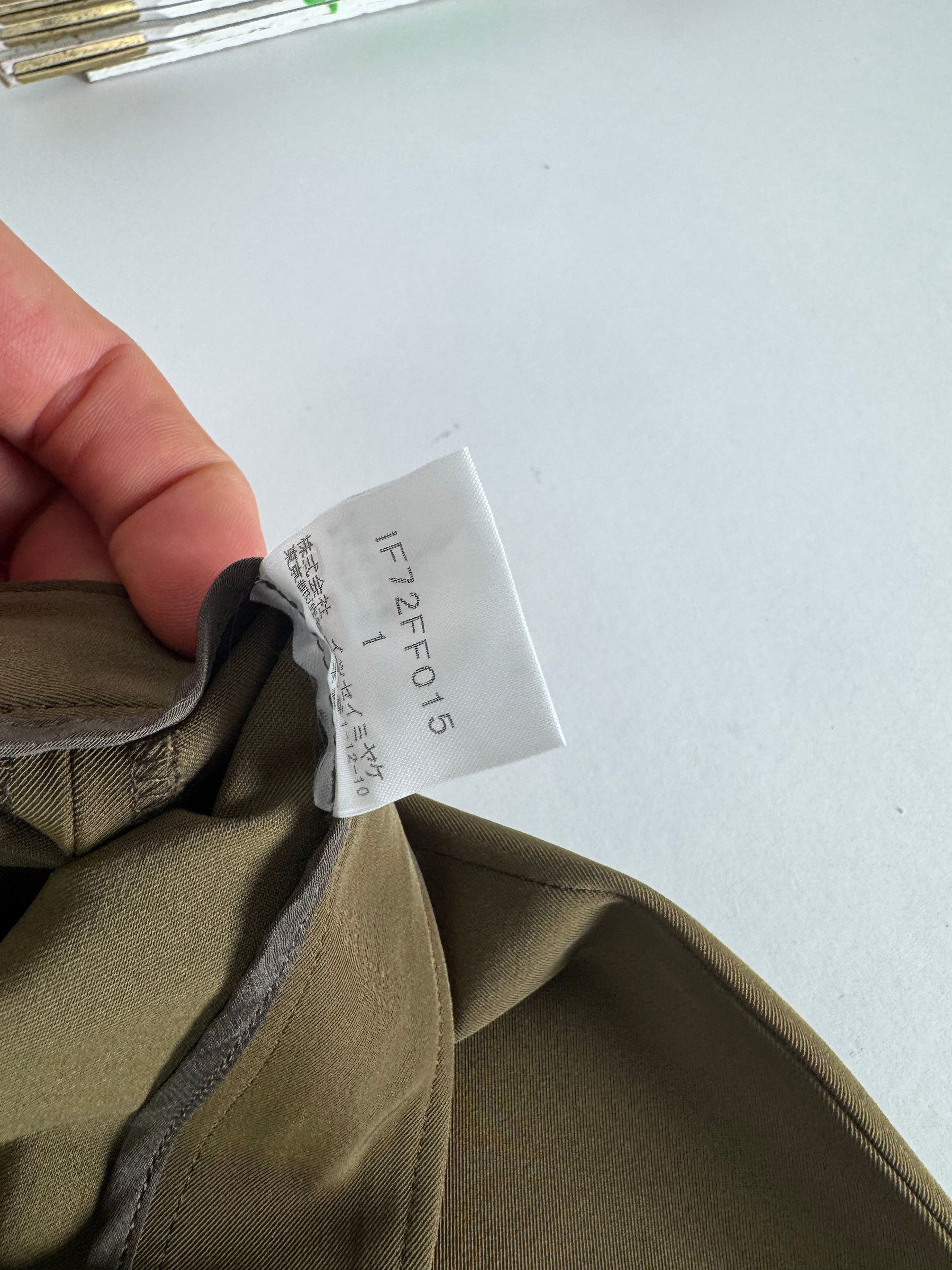 Issey Miyake Vintage Polyester Pants Khaki 1 Size 27" / US 4 / IT 40 - 12 Thumbnail