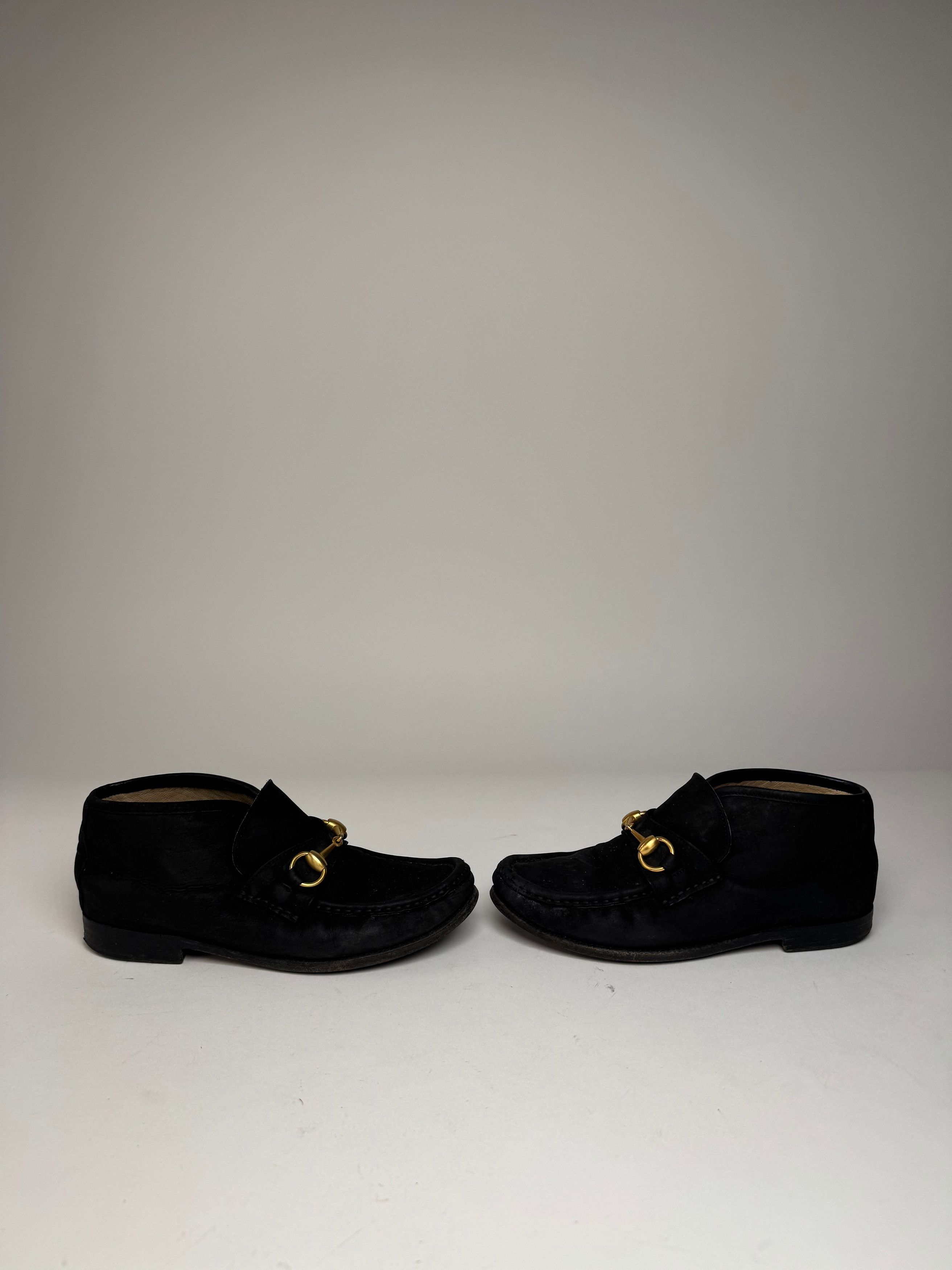 Gucci Vintage Horsebit Leather Boots Black EU35,5 Size US 4.5 / IT 34.5 - 6 Thumbnail