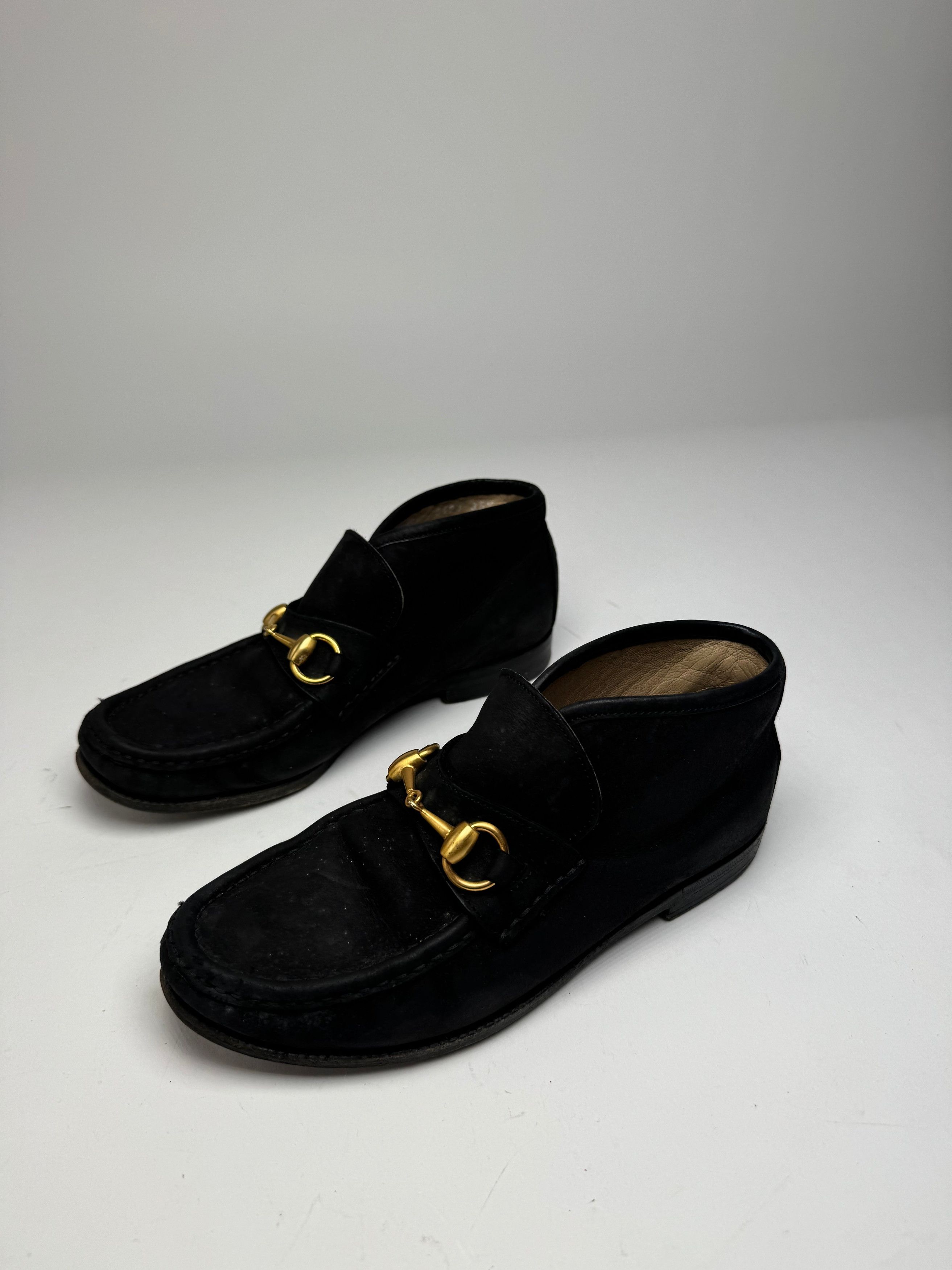 Gucci Vintage Horsebit Leather Boots Black EU35,5 Size US 4.5 / IT 34.5 - 2 Thumbnail