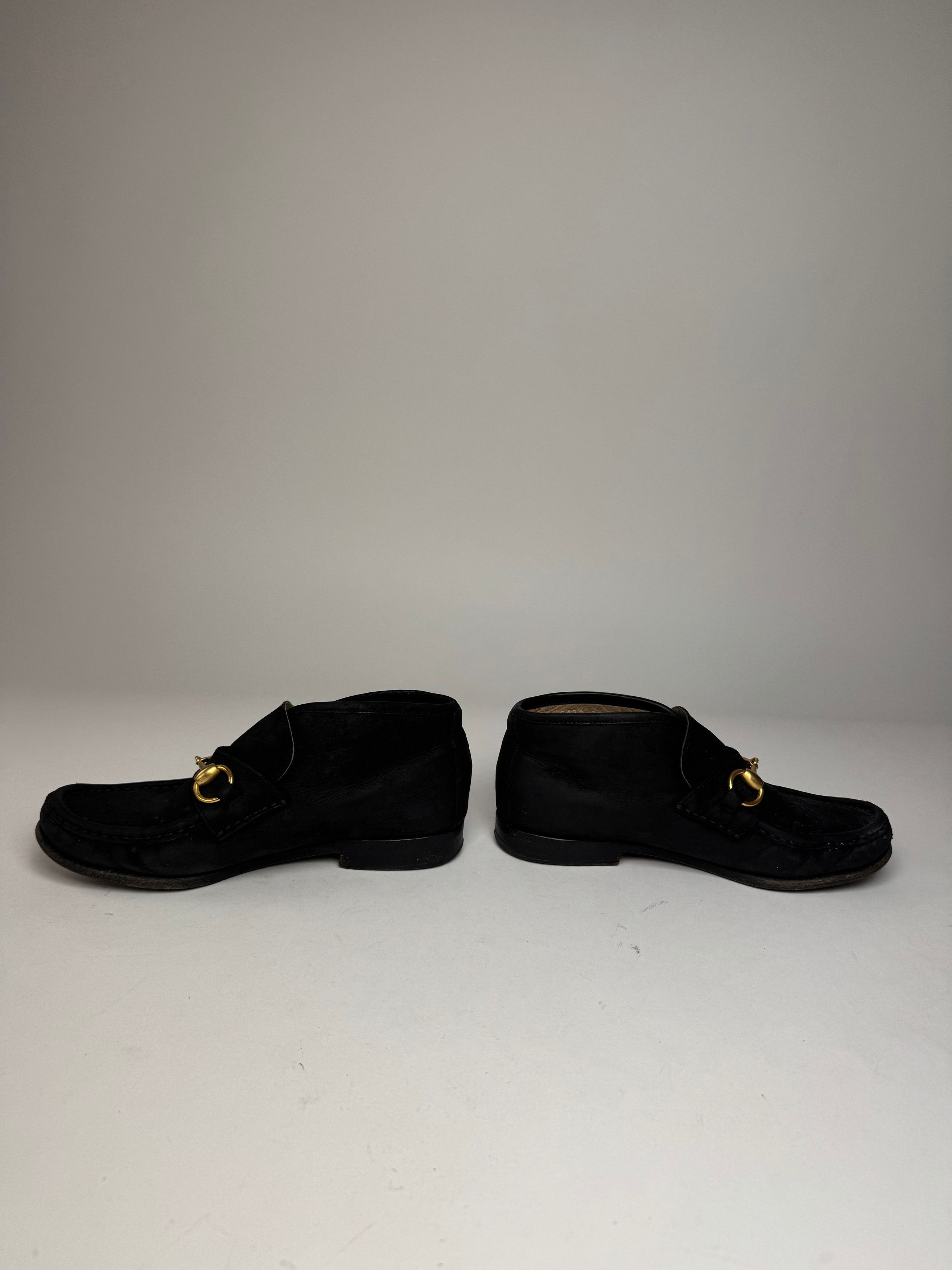 Gucci Vintage Horsebit Leather Boots Black EU35,5 Size US 4.5 / IT 34.5 - 4 Thumbnail