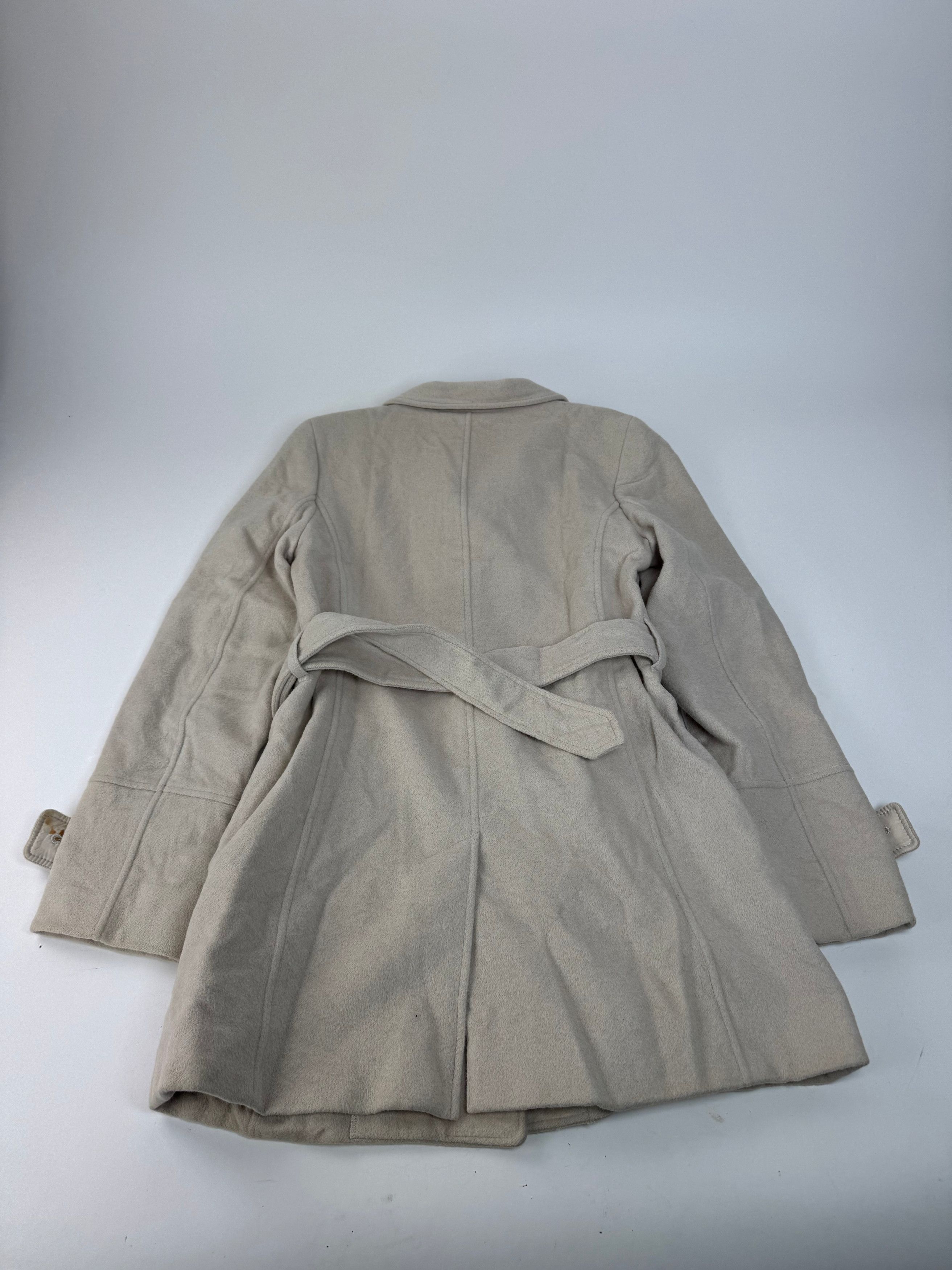 Burberry Vintage Wool Trenchcoat White Size L / US 10 / IT 46 - 8 Thumbnail