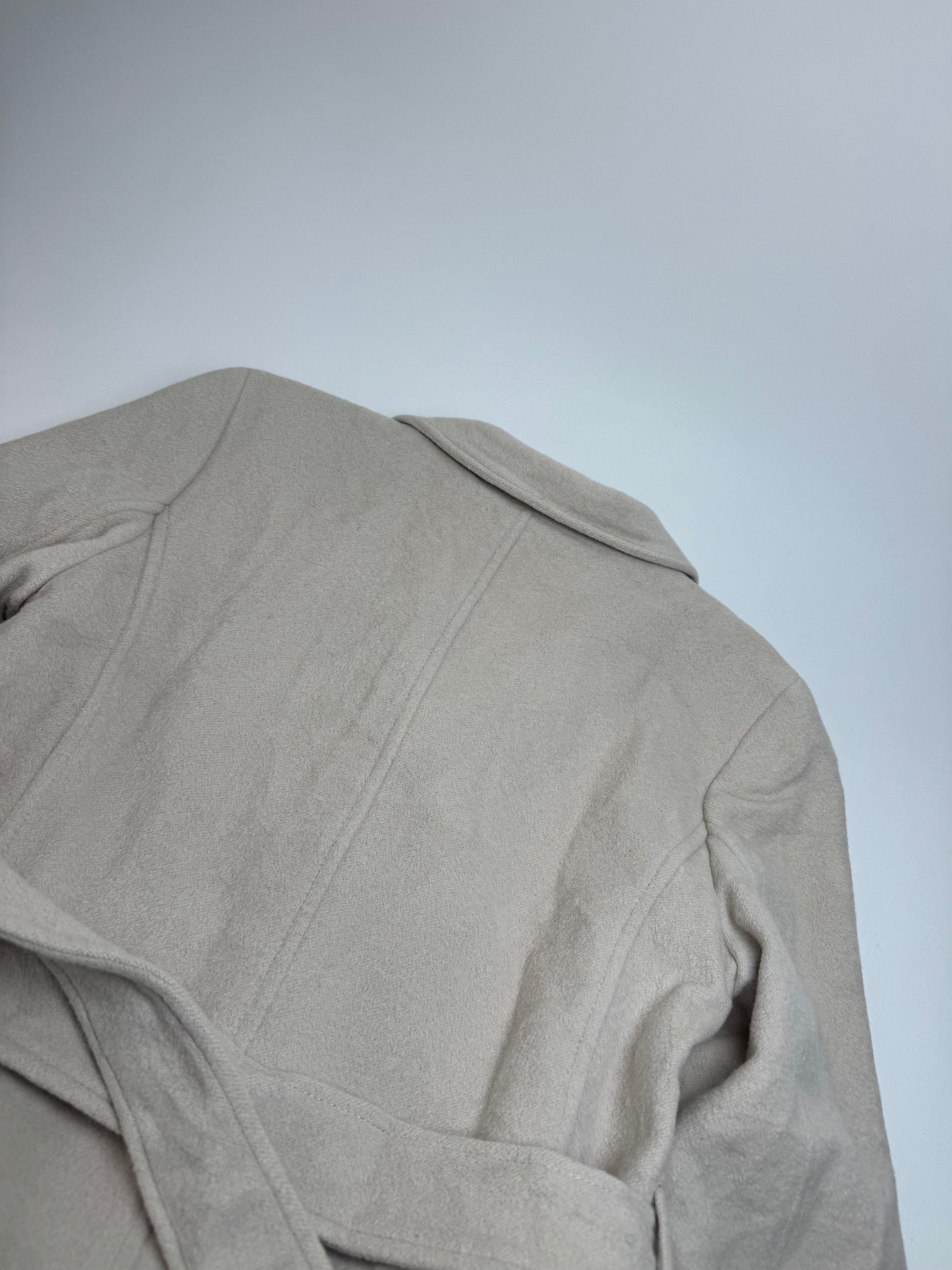 Burberry Vintage Wool Trenchcoat White Size L / US 10 / IT 46 - 9 Thumbnail