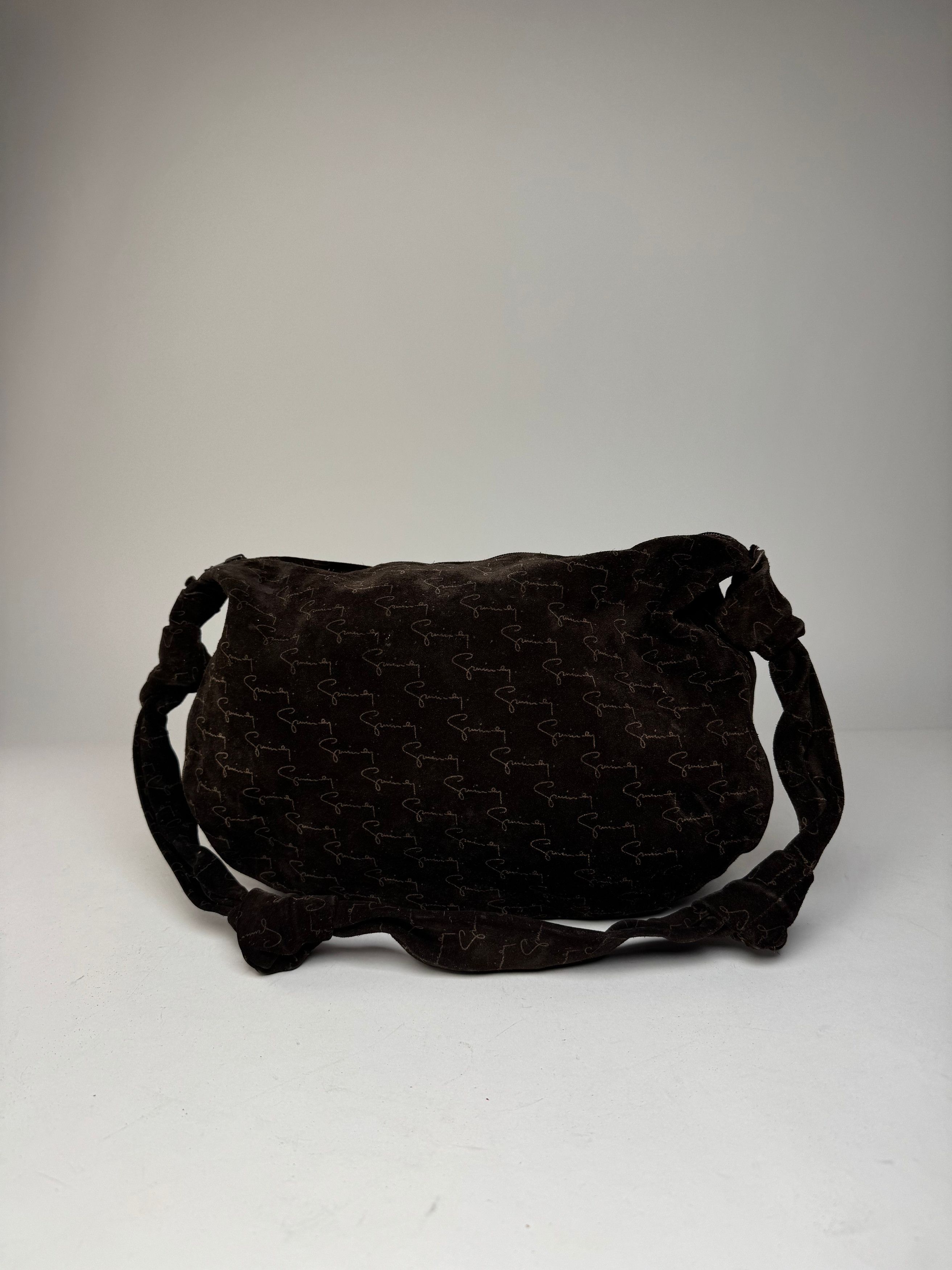 Givenchy Vintage Suede Monogram Shoulder Bag Brown beige Size ONE SIZE - 5 Thumbnail