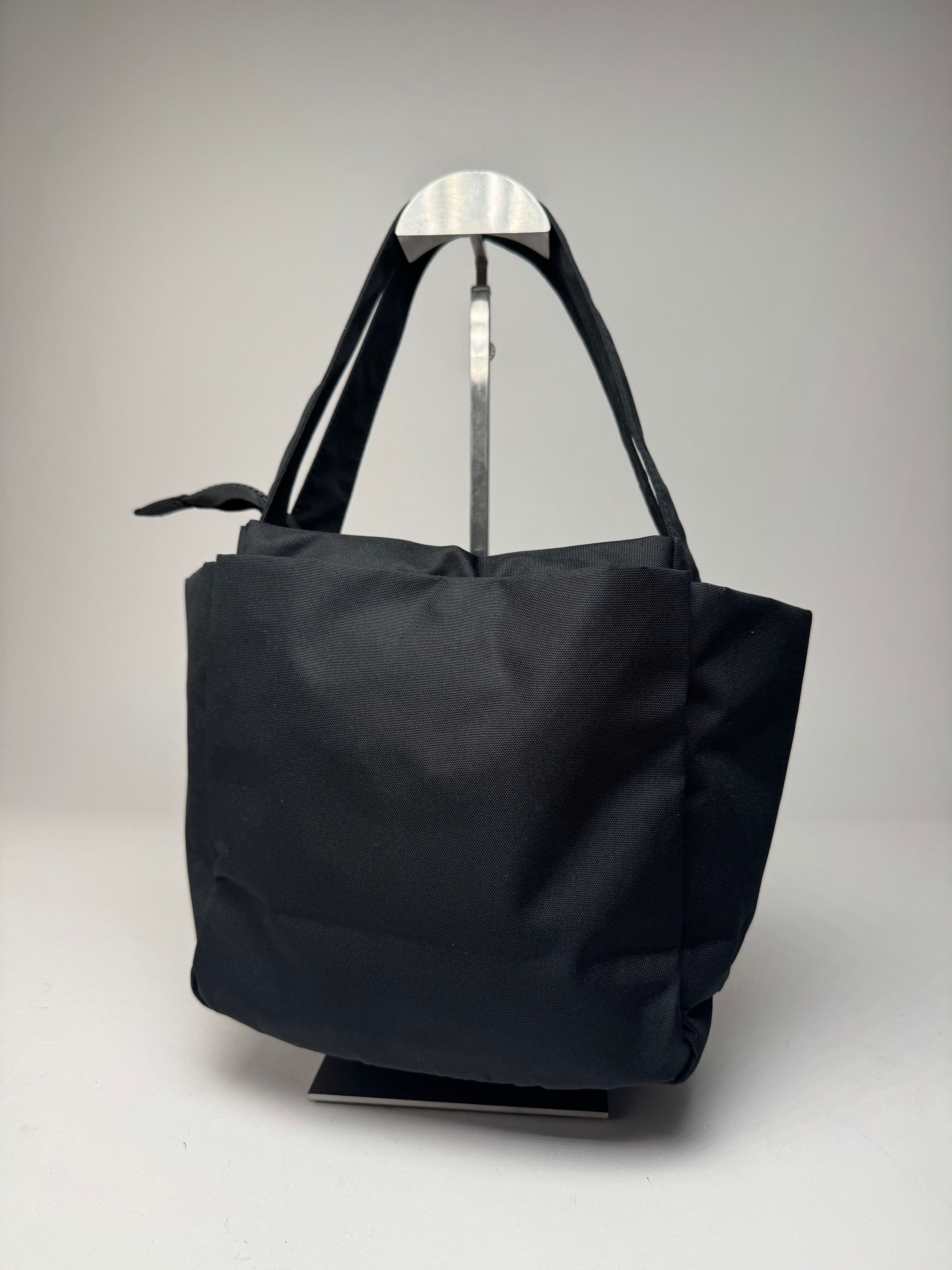Yohji Yamamoto Vintage Y-Saccs Polyester Handbag Black Size ONE SIZE - 2 Thumbnail
