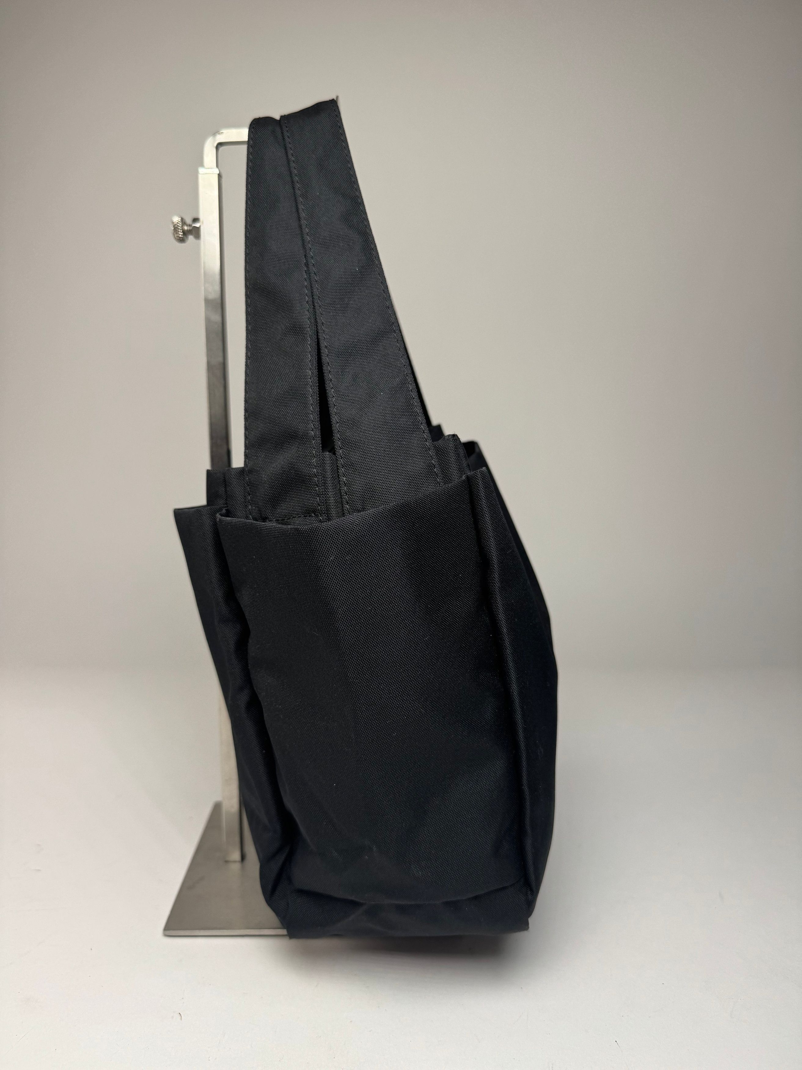 Yohji Yamamoto Vintage Y-Saccs Polyester Handbag Black Size ONE SIZE - 7 Thumbnail