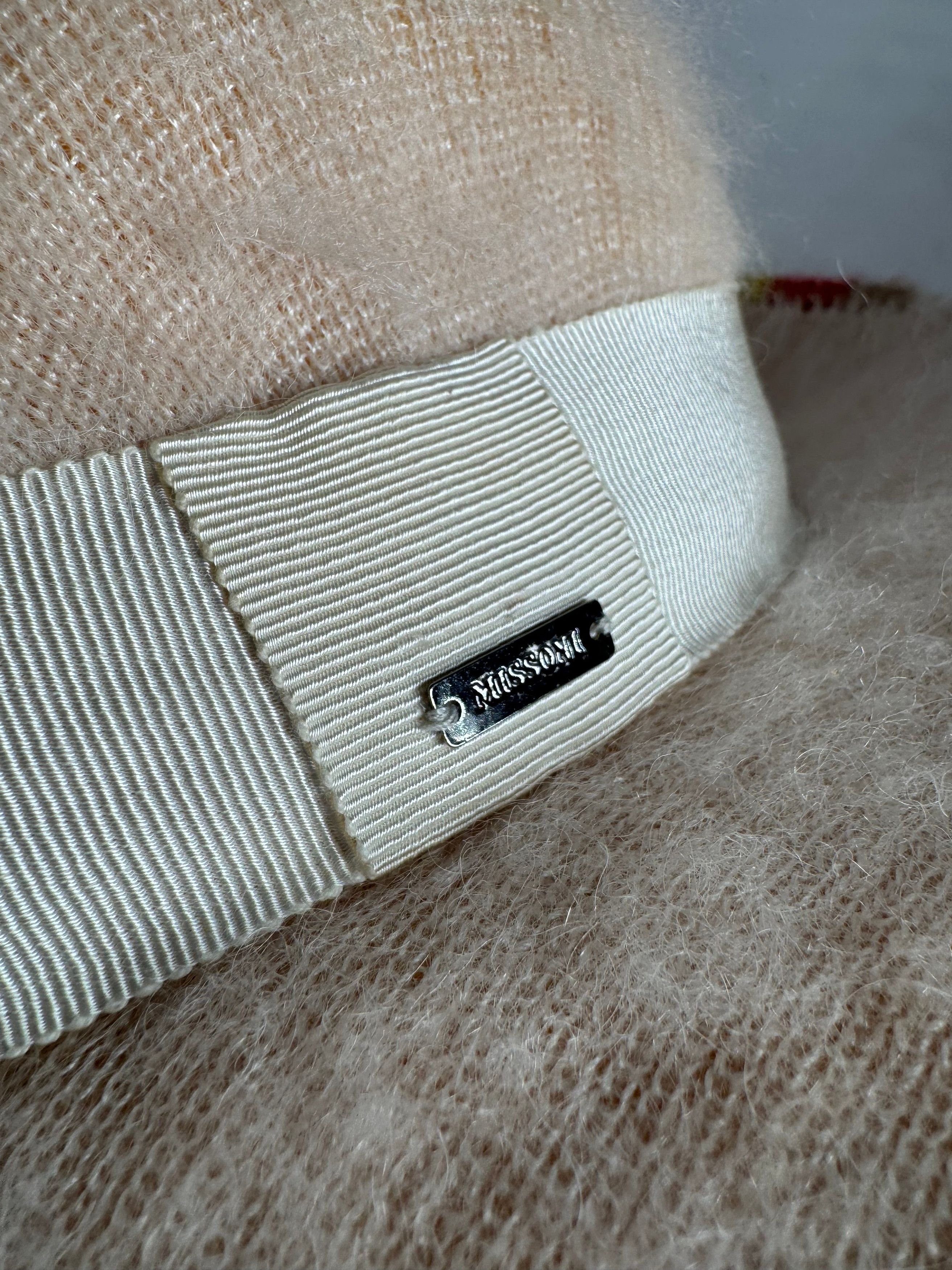 Missoni Vintage Wool Sombrero Hat Beige Size ONE SIZE - 6 Thumbnail
