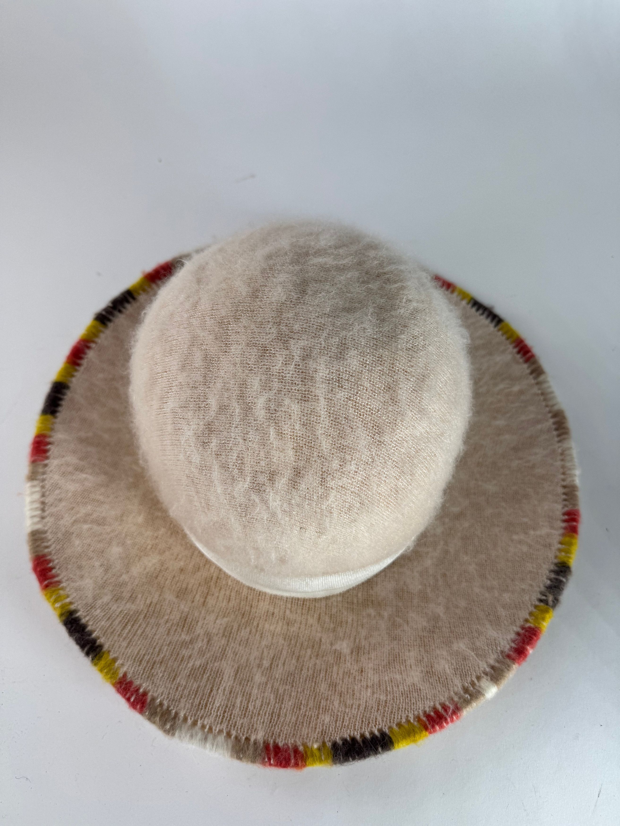 Missoni Vintage Wool Sombrero Hat Beige Size ONE SIZE - 5 Thumbnail