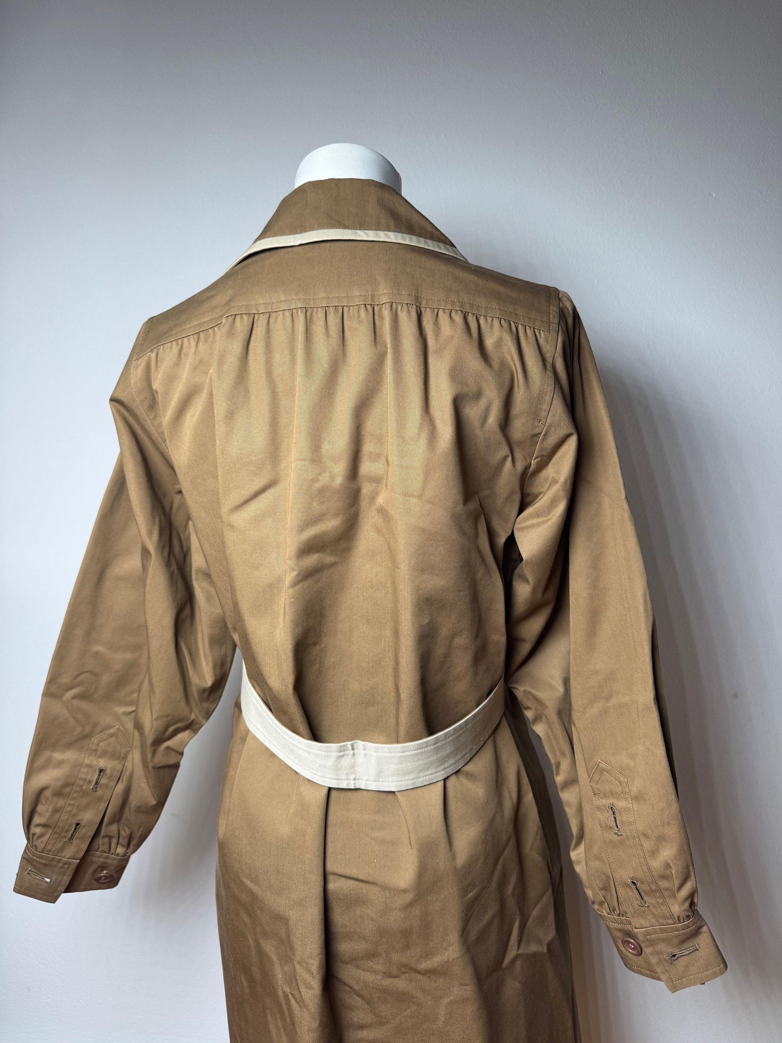 Other Vintage Yves Saint Laurent Trenchcoat Brown beige S Size S / US 4 / IT 40 - 14 Thumbnail