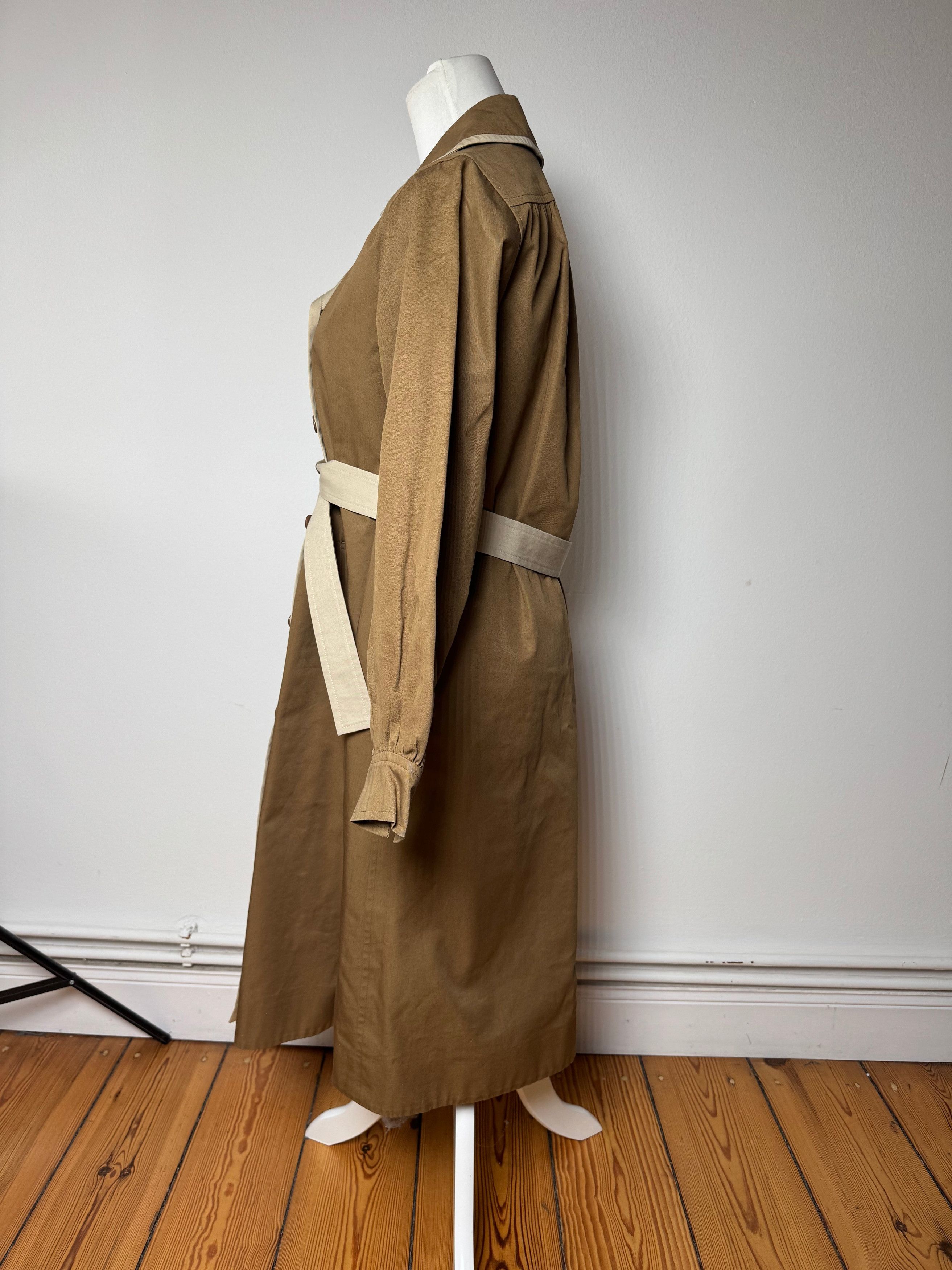 Other Vintage Yves Saint Laurent Trenchcoat Brown beige S Size S / US 4 / IT 40 - 2 Thumbnail